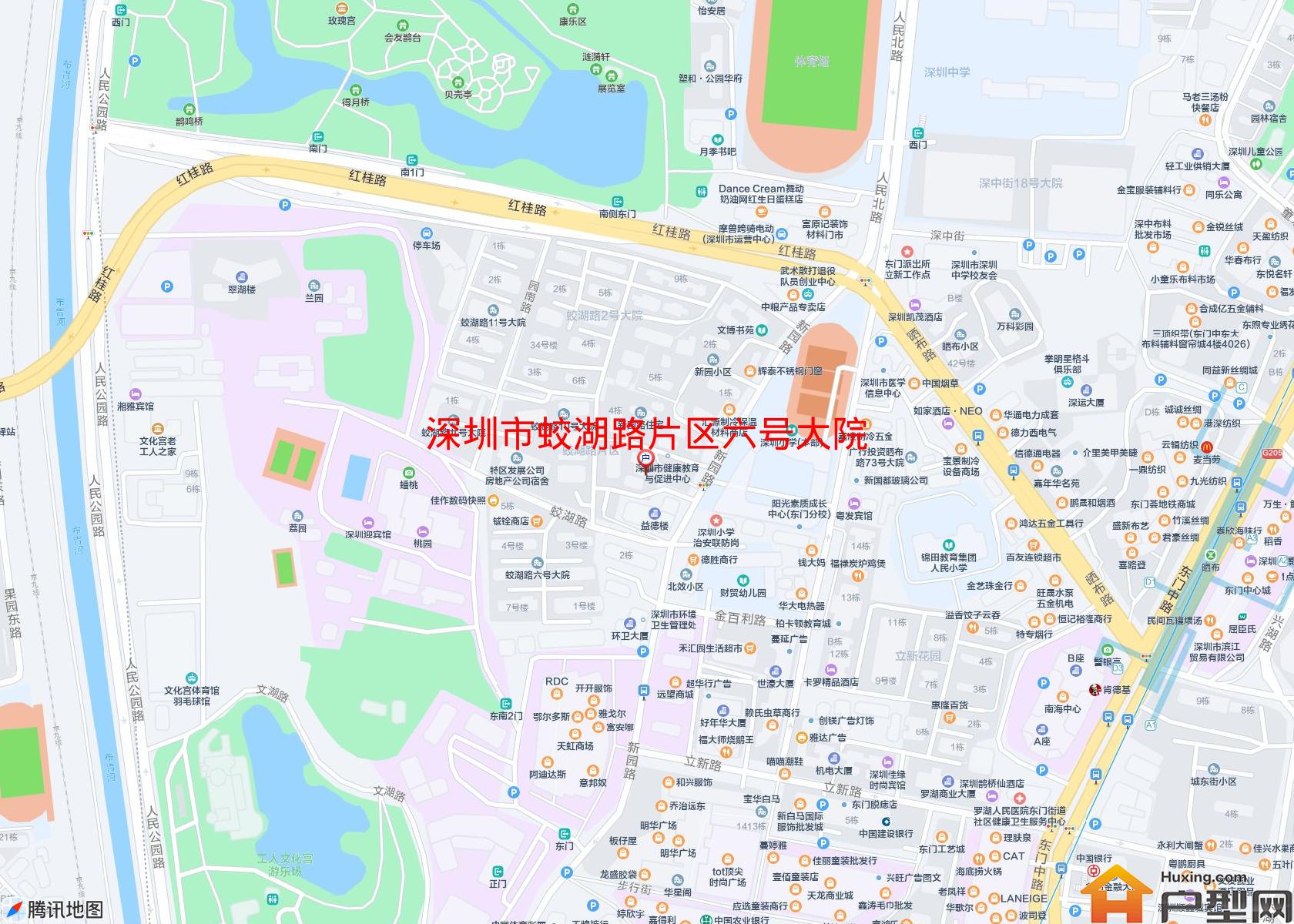 蛟湖路片区六号大院小区 - 户型网
