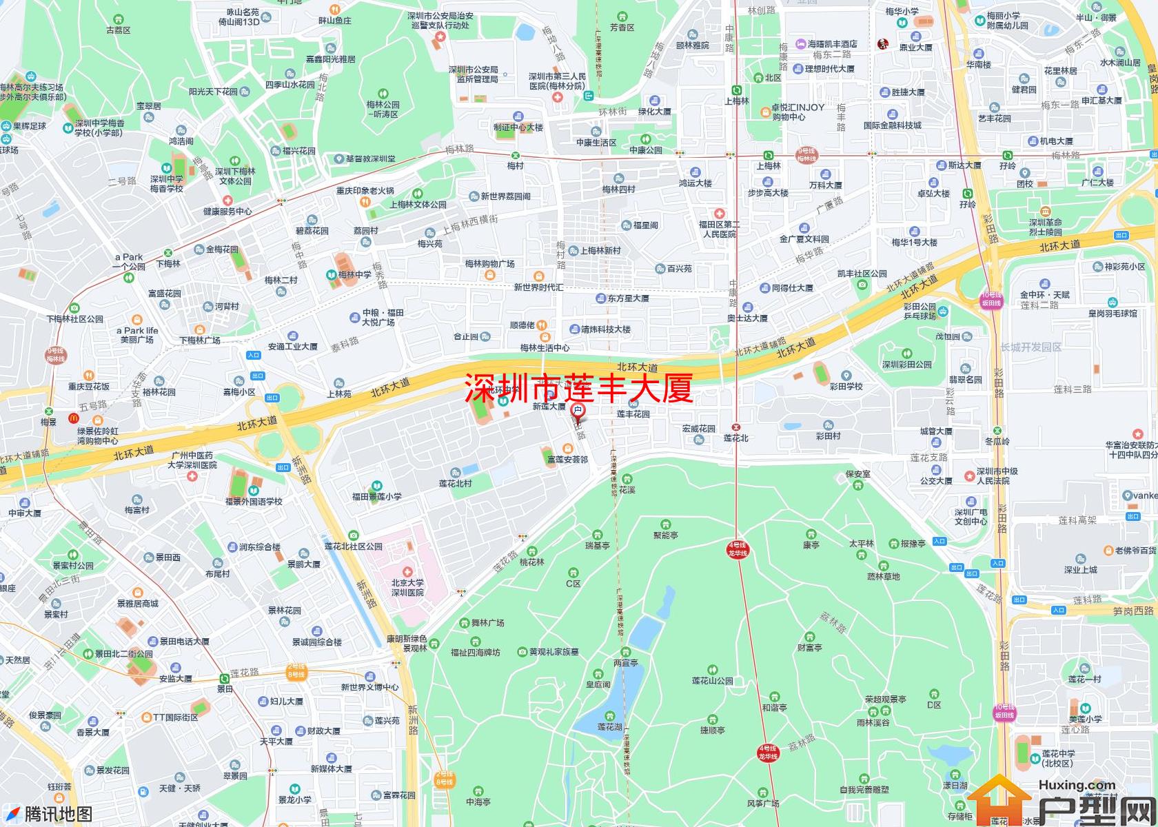 莲丰大厦小区 - 户型网 莲丰大厦小区 - 户型网