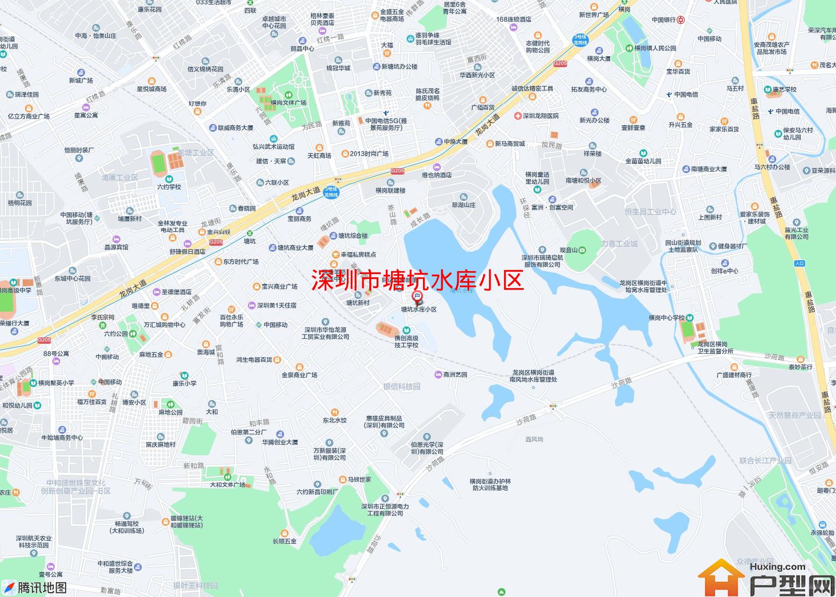 塘坑水库小区小区 - 户型网