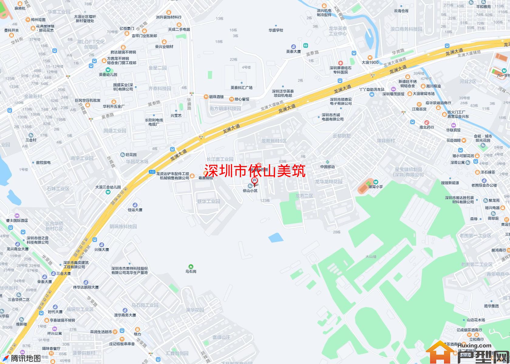 依山美筑小区 - 户型网