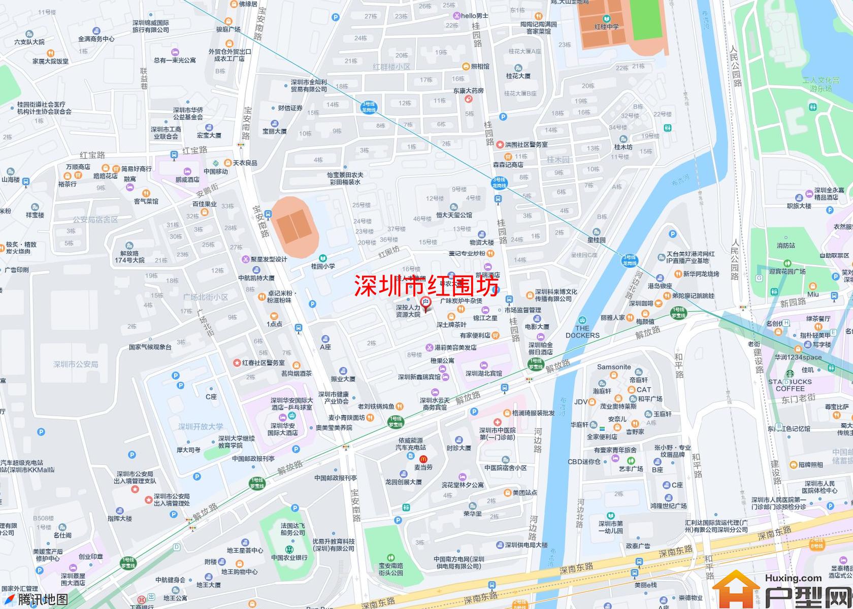 红围坊小区 - 户型网