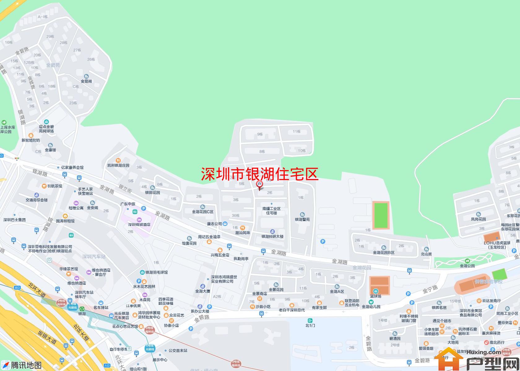 银湖住宅区小区 - 户型网