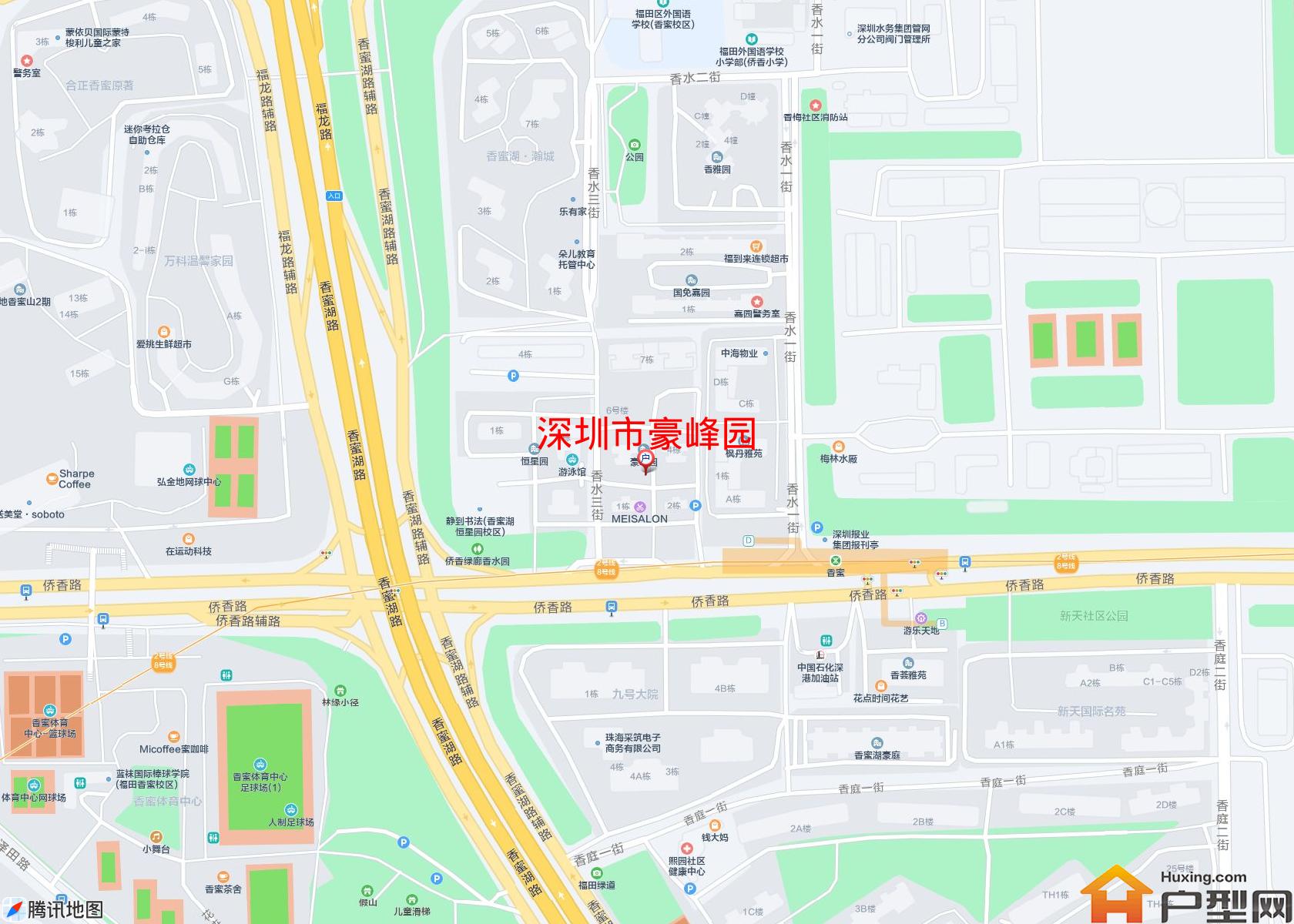 豪峰园小区 - 户型网