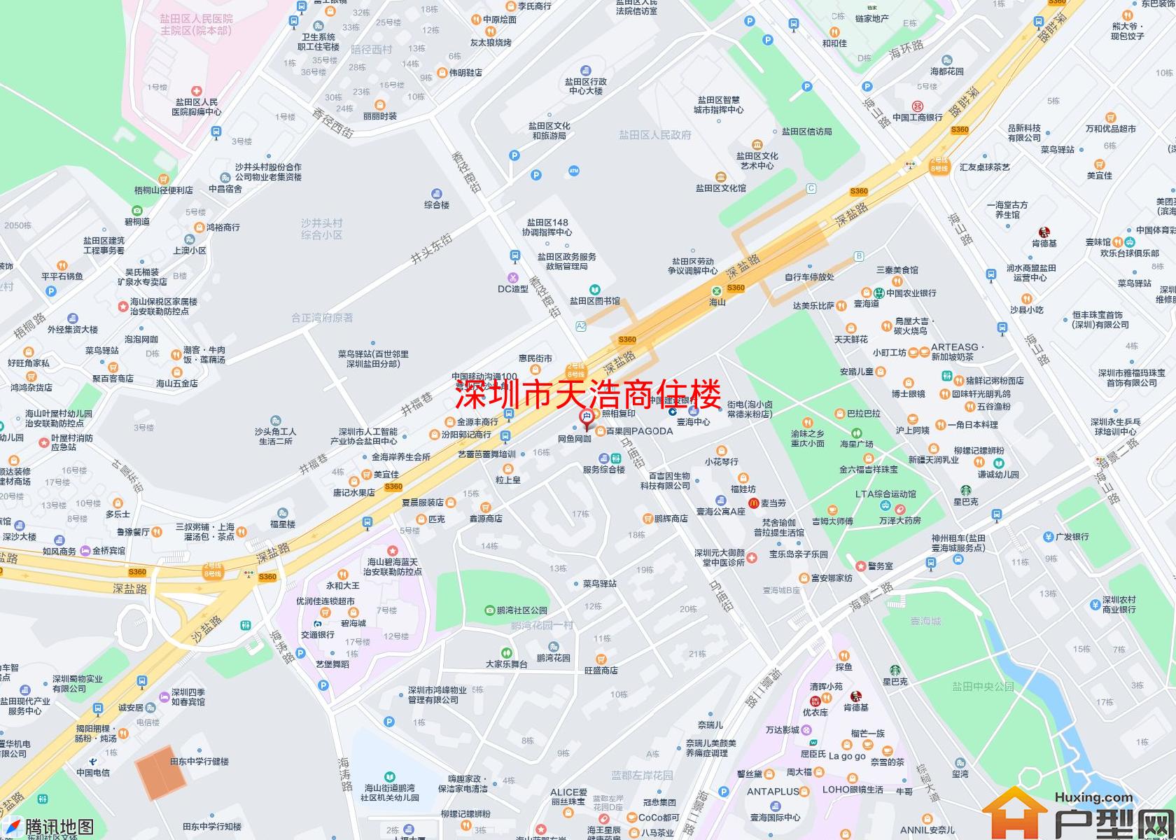 天浩商住楼小区 - 户型网