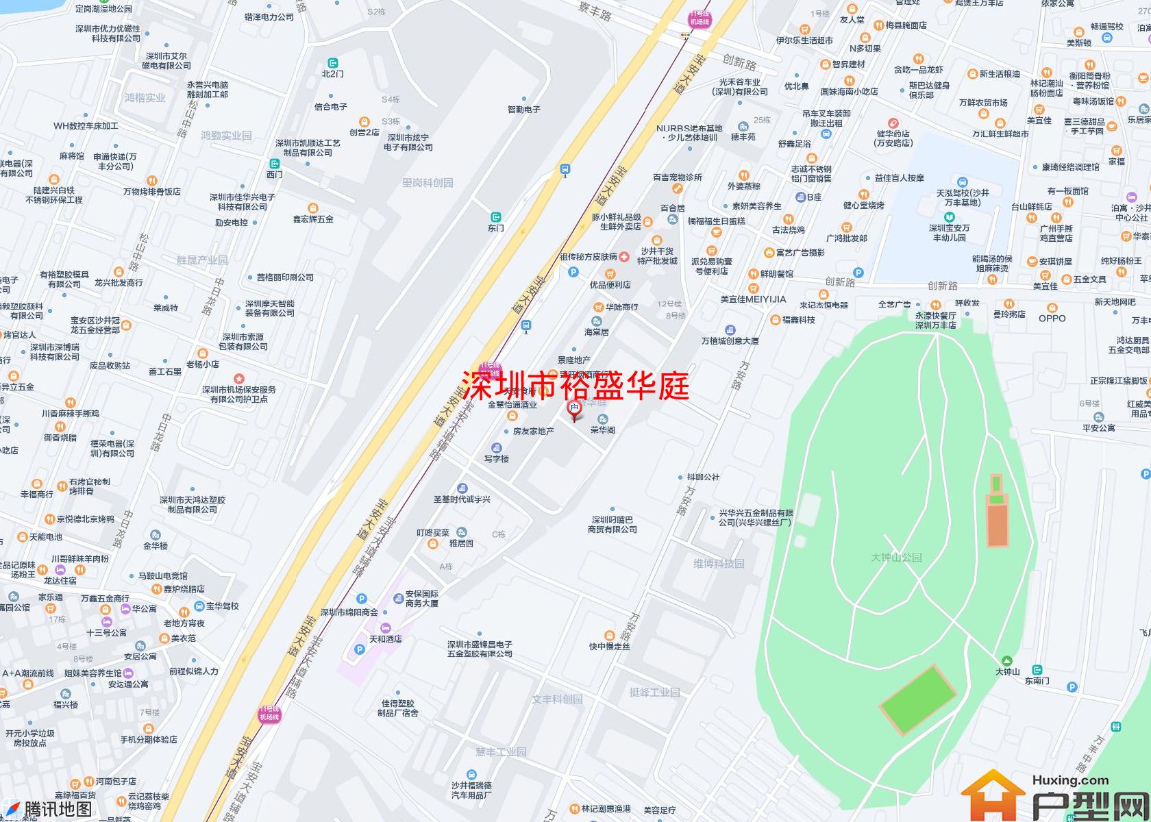 裕盛华庭小区 - 户型网