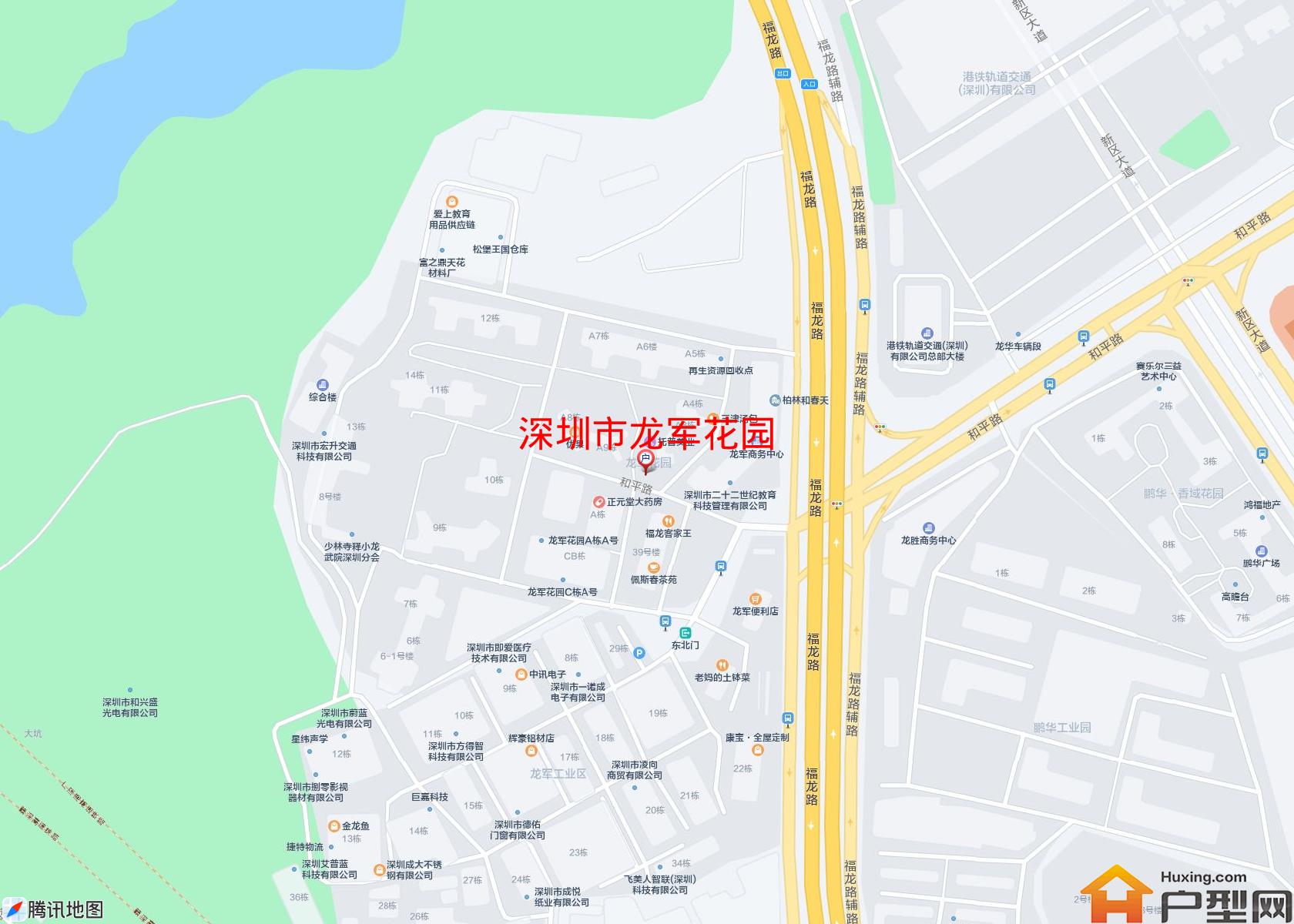 龙军花园小区 - 户型网 龙军花园小区 - 户型网