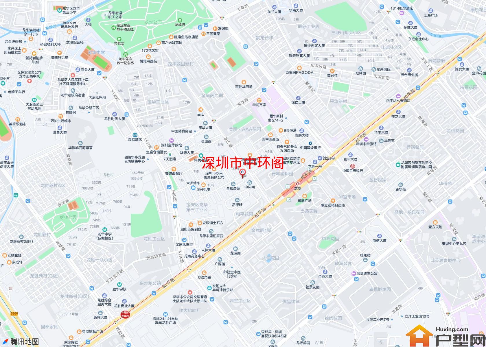 中环阁小区 - 户型网