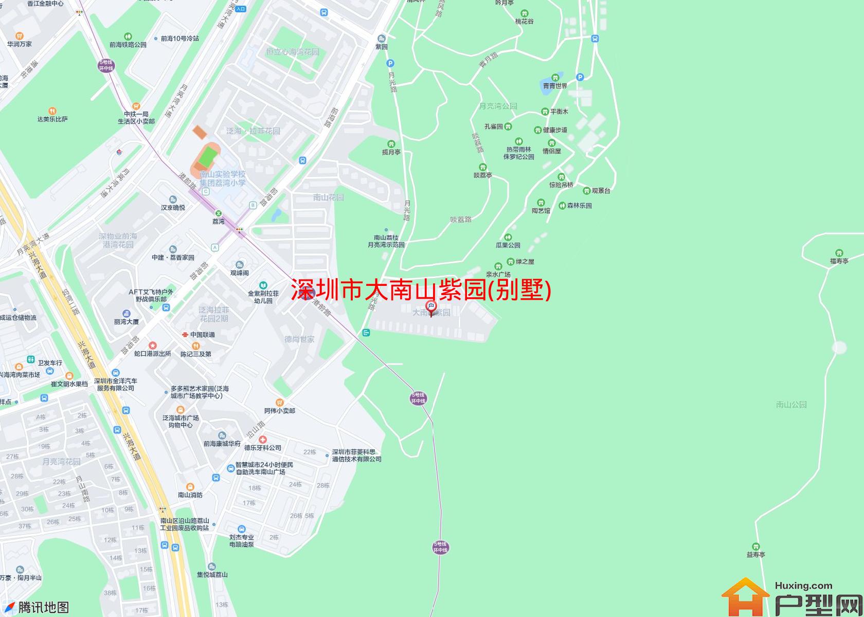 大南山紫园(别墅)小区 - 户型网