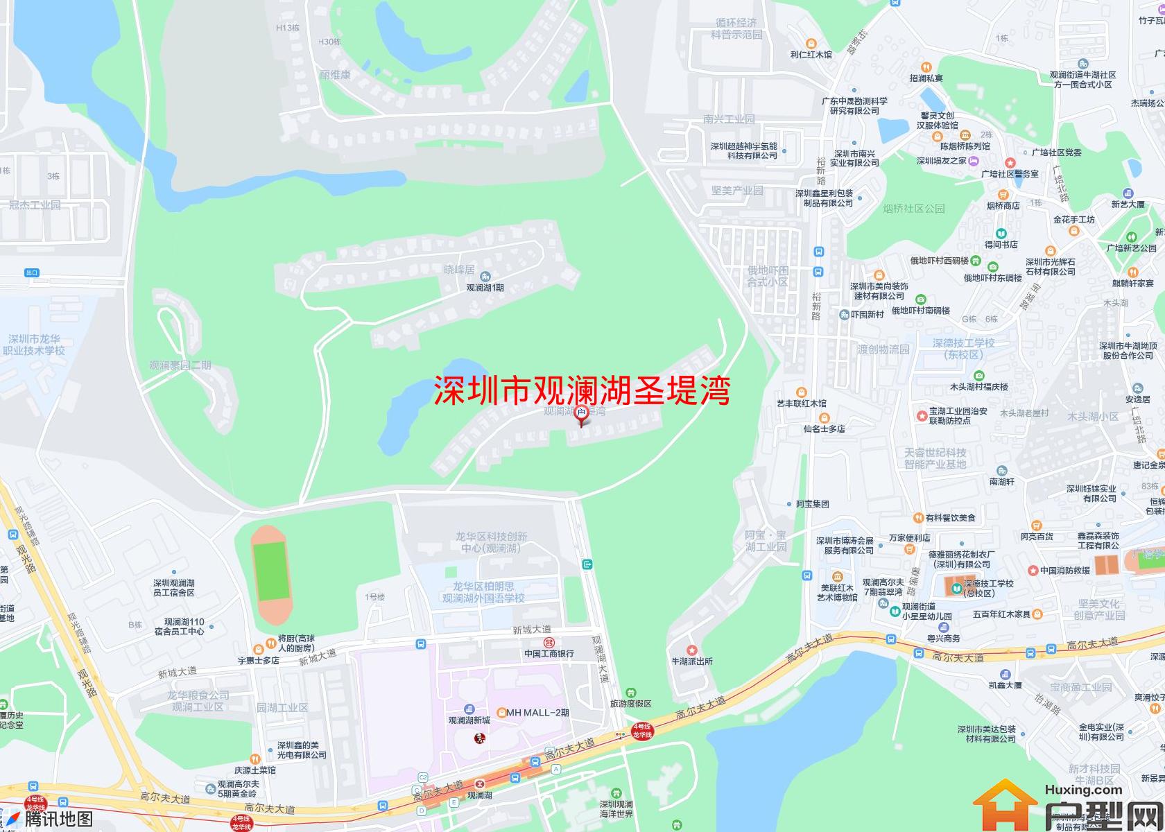 观澜湖圣堤湾小区 - 户型网