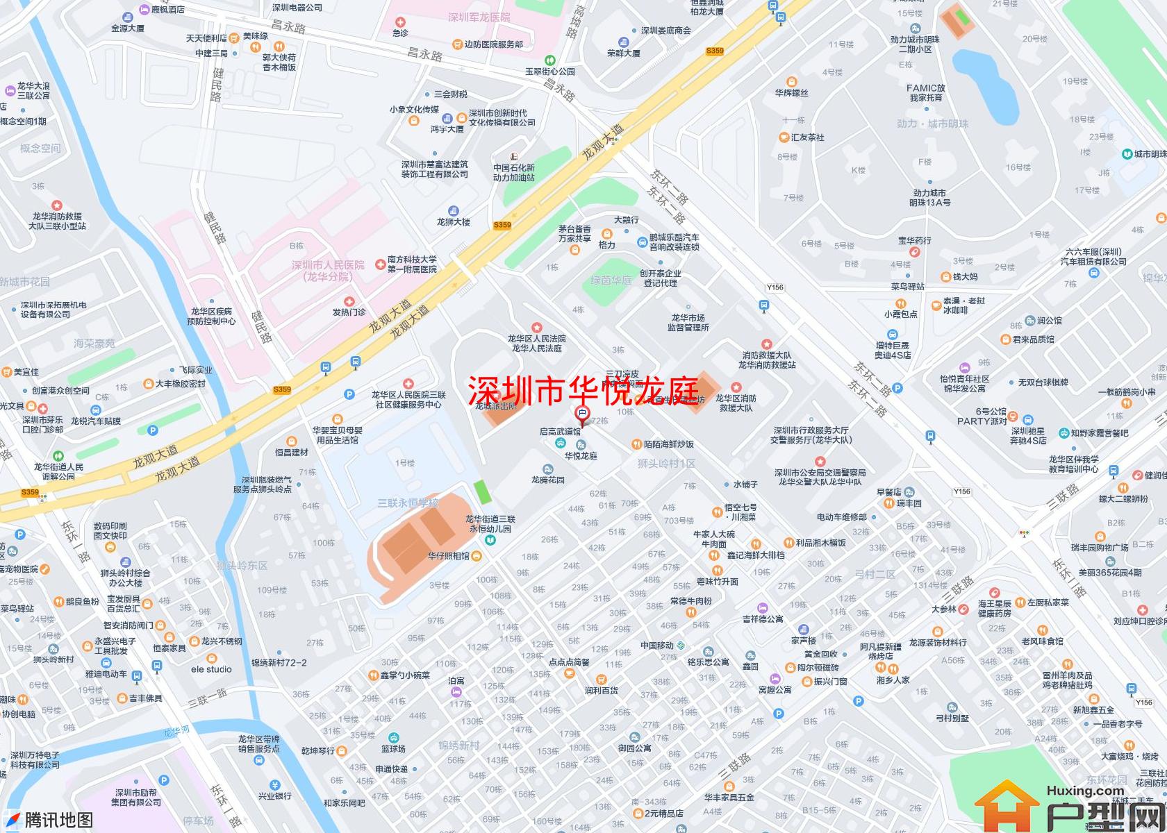 华悦龙庭小区 - 户型网