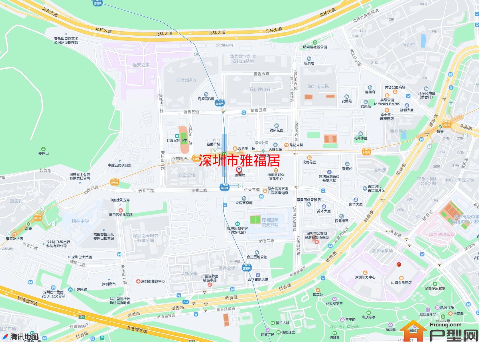 雅福居小区 - 户型网 雅福居小区 - 户型网