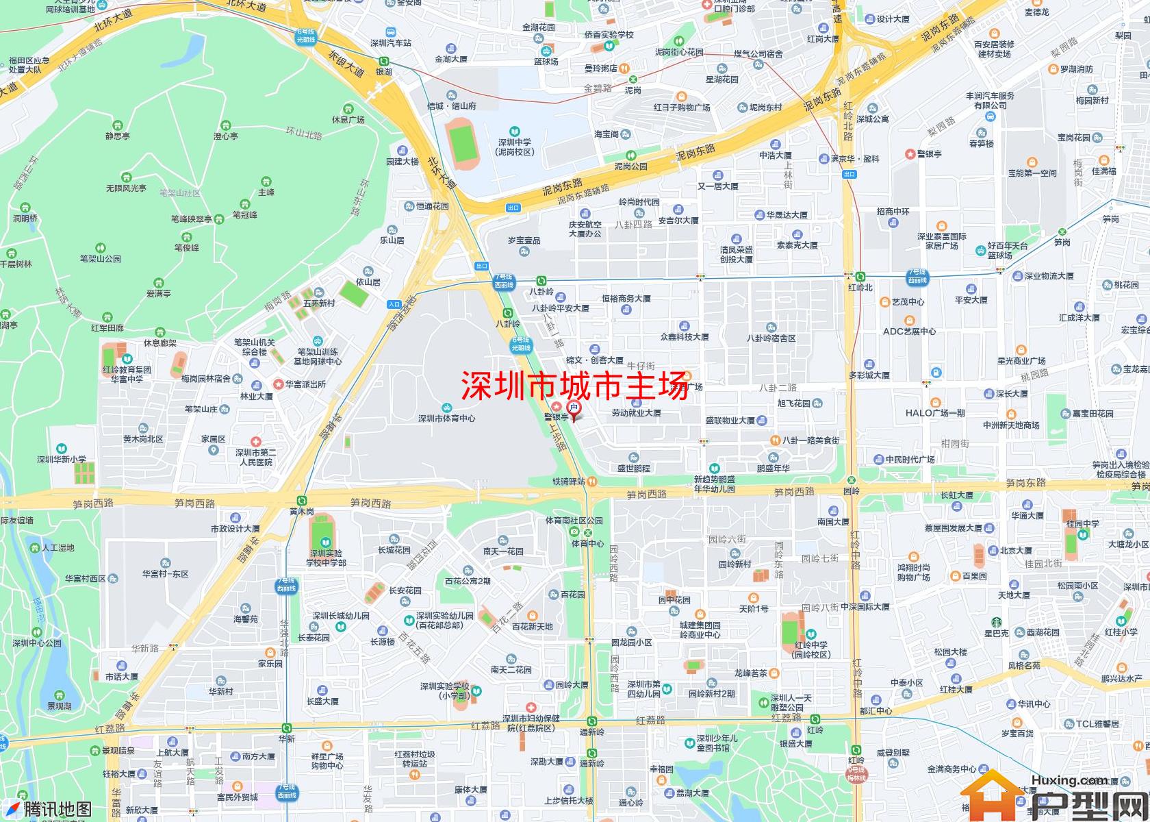 城市主场小区 - 户型网