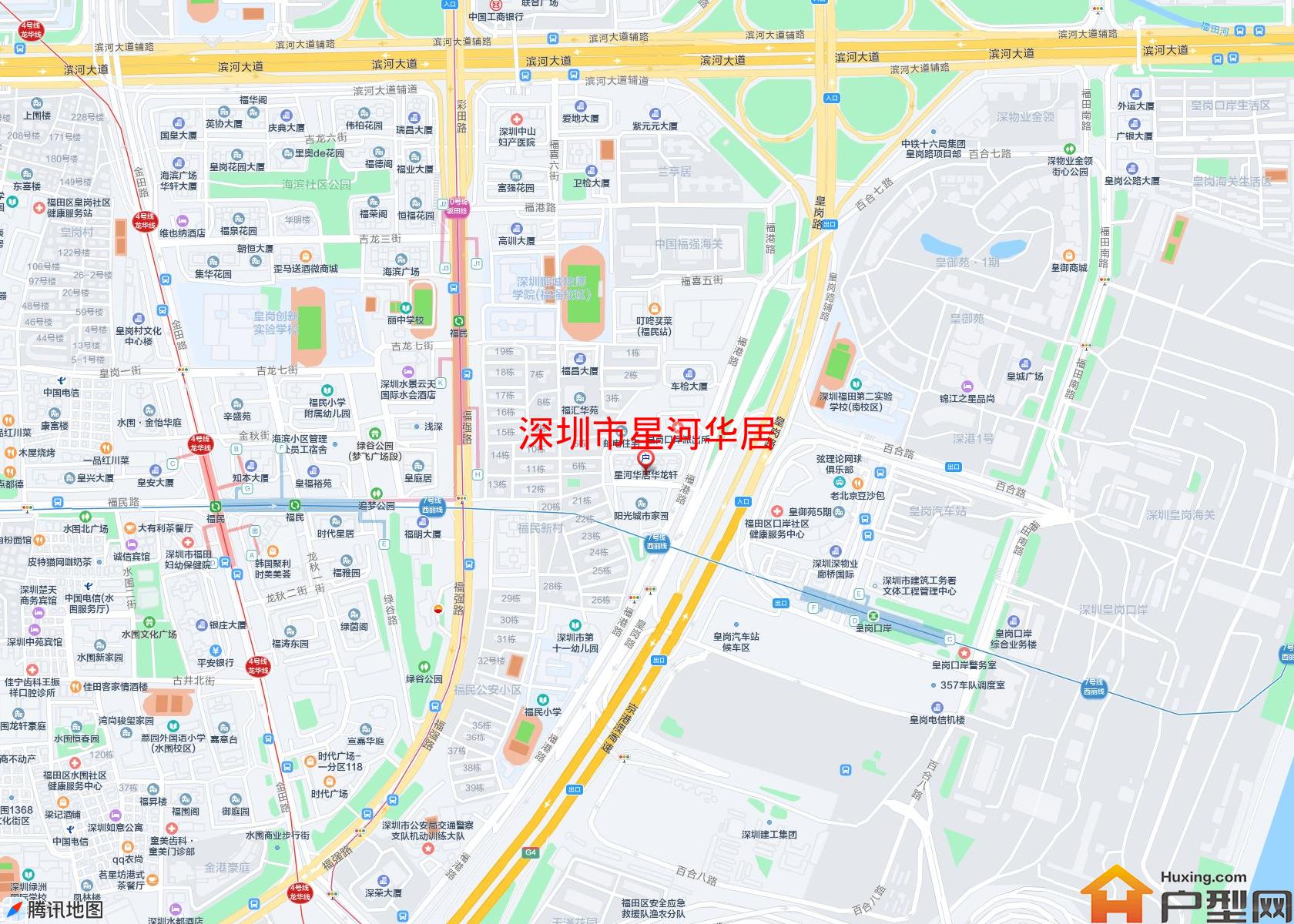 星河华居小区 - 户型网 星河华居小区 - 户型网