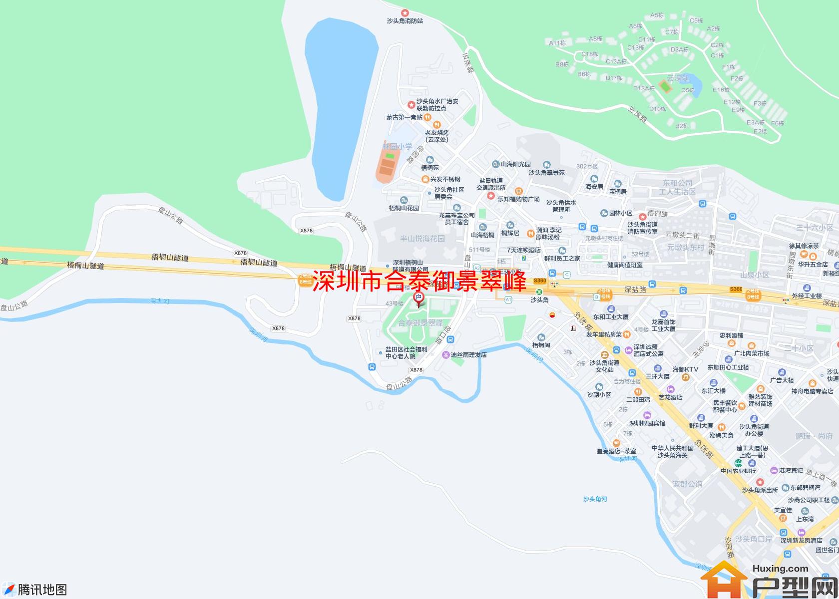 合泰御景翠峰小区 - 户型网