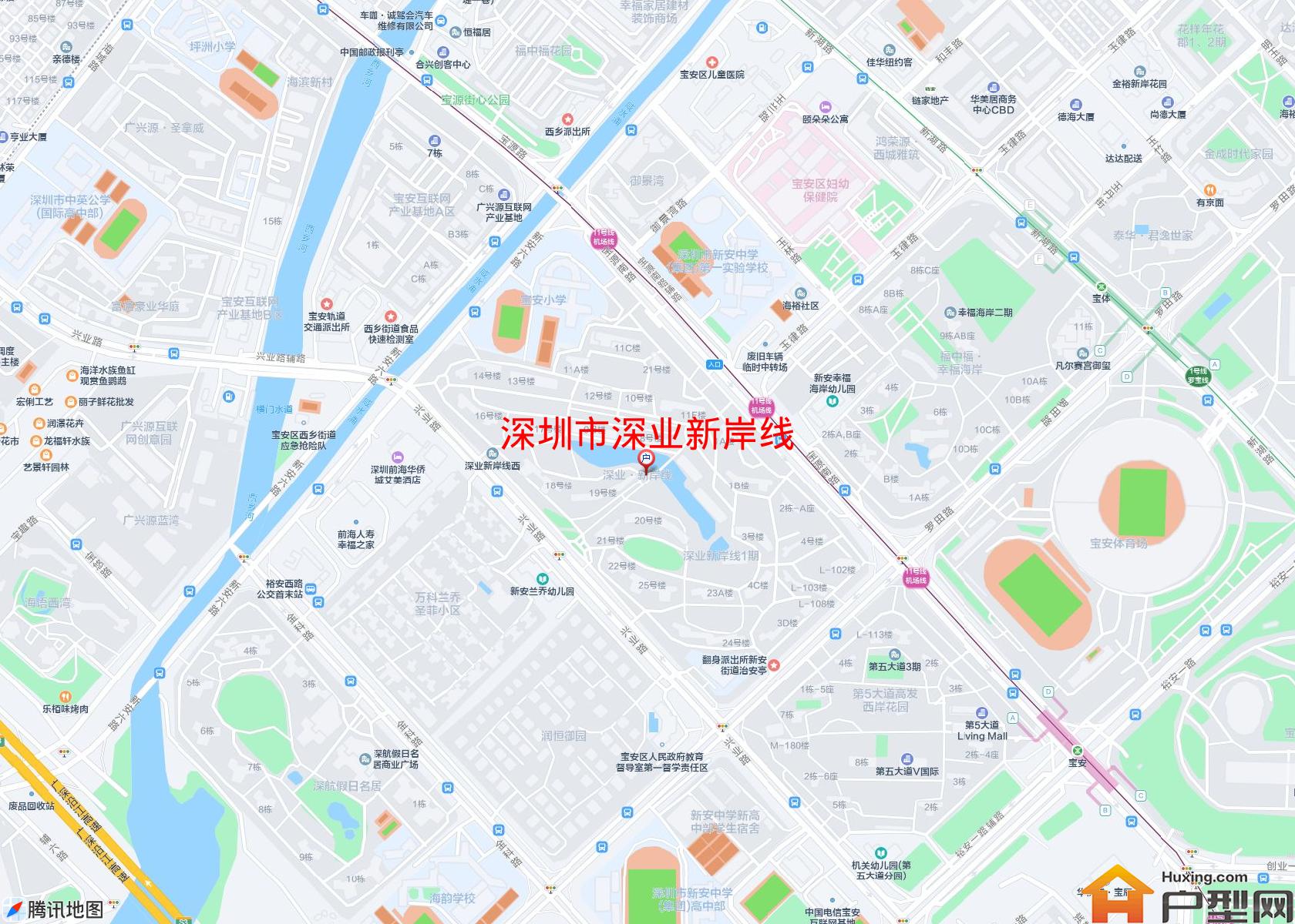 深业新岸线小区 - 户型网