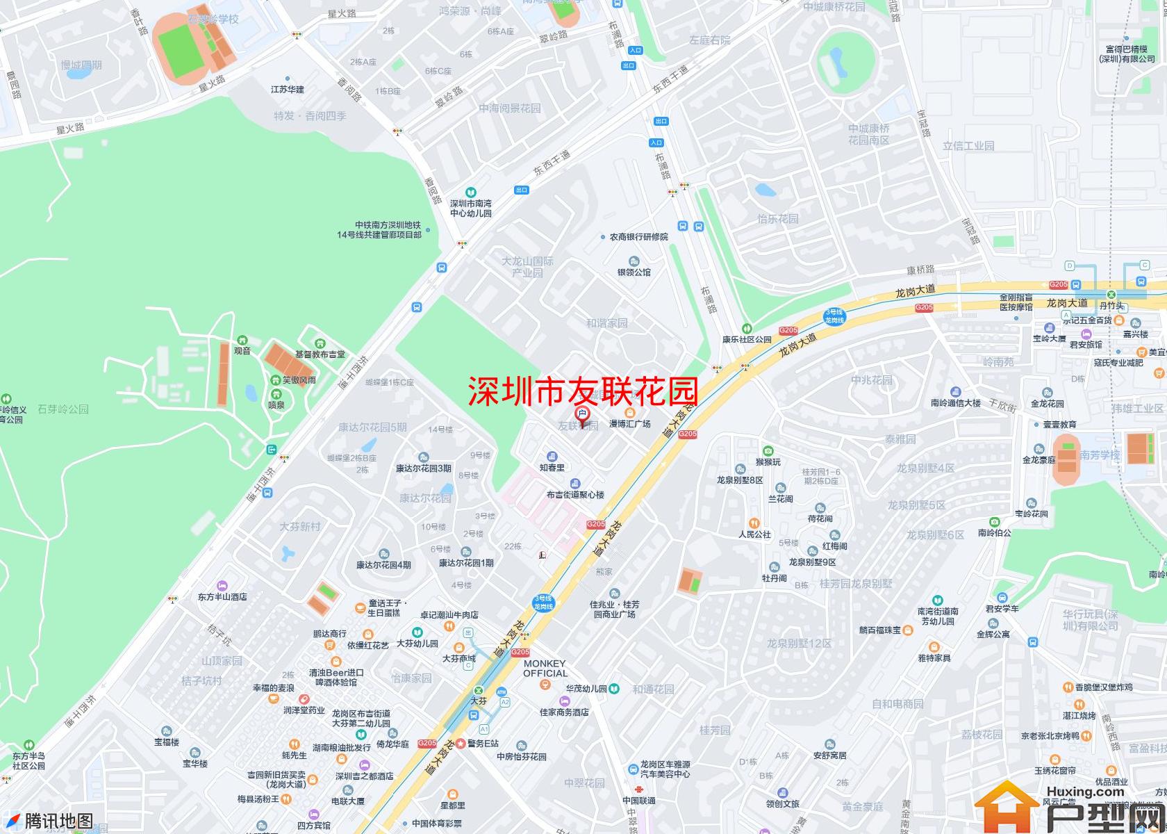 友联花园小区 - 户型网