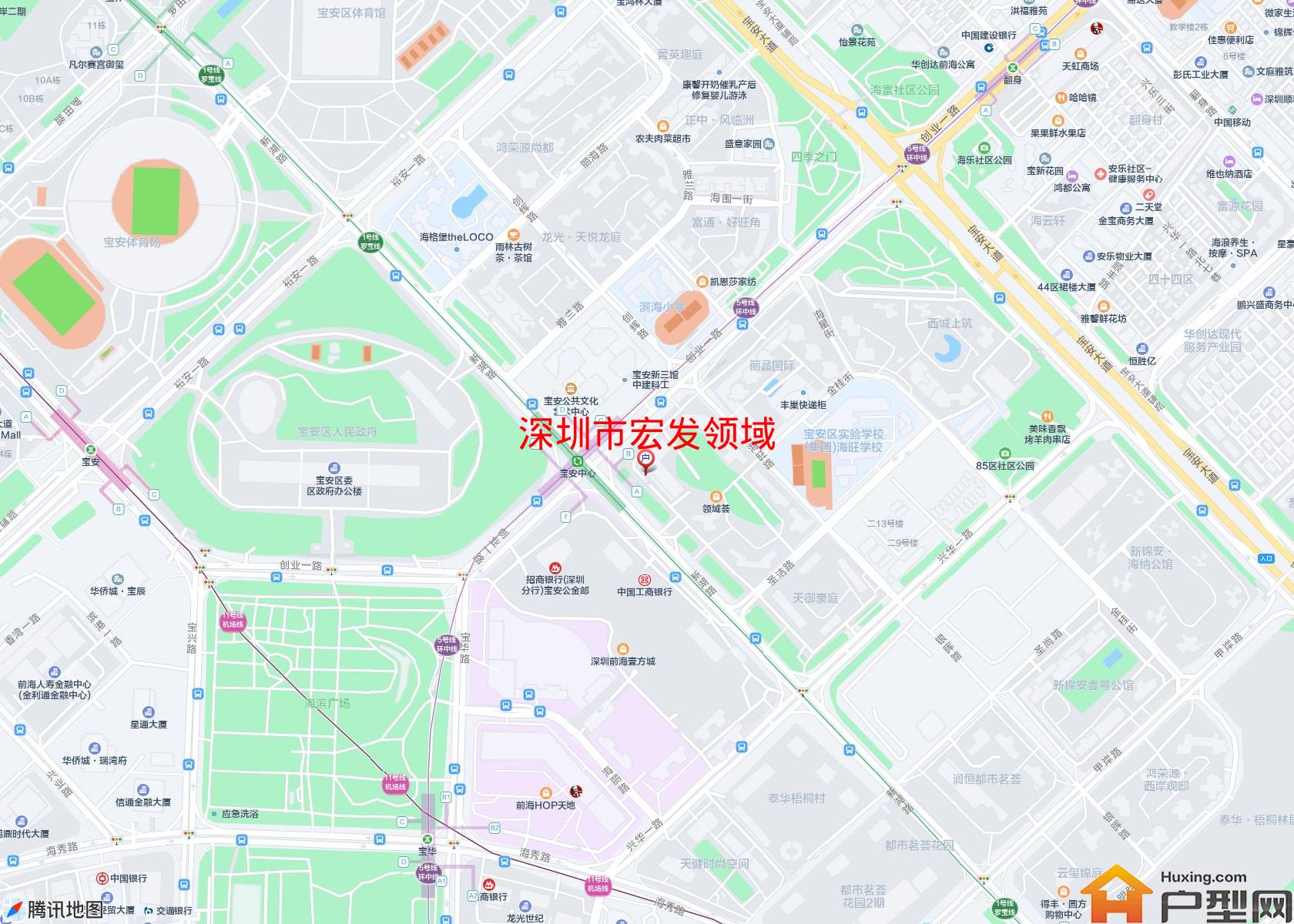 宏发领域小区 - 户型网