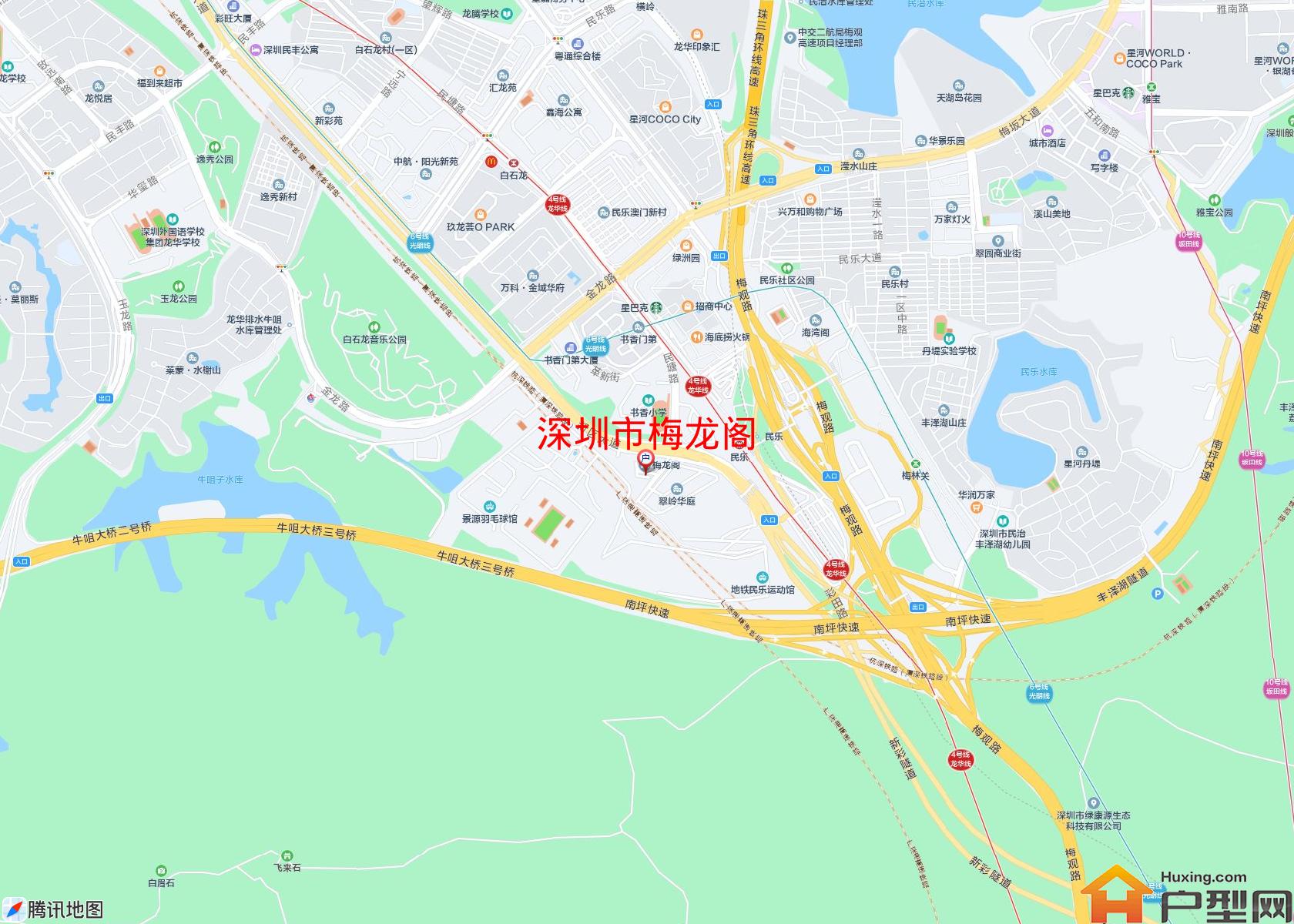 梅龙阁小区 - 户型网