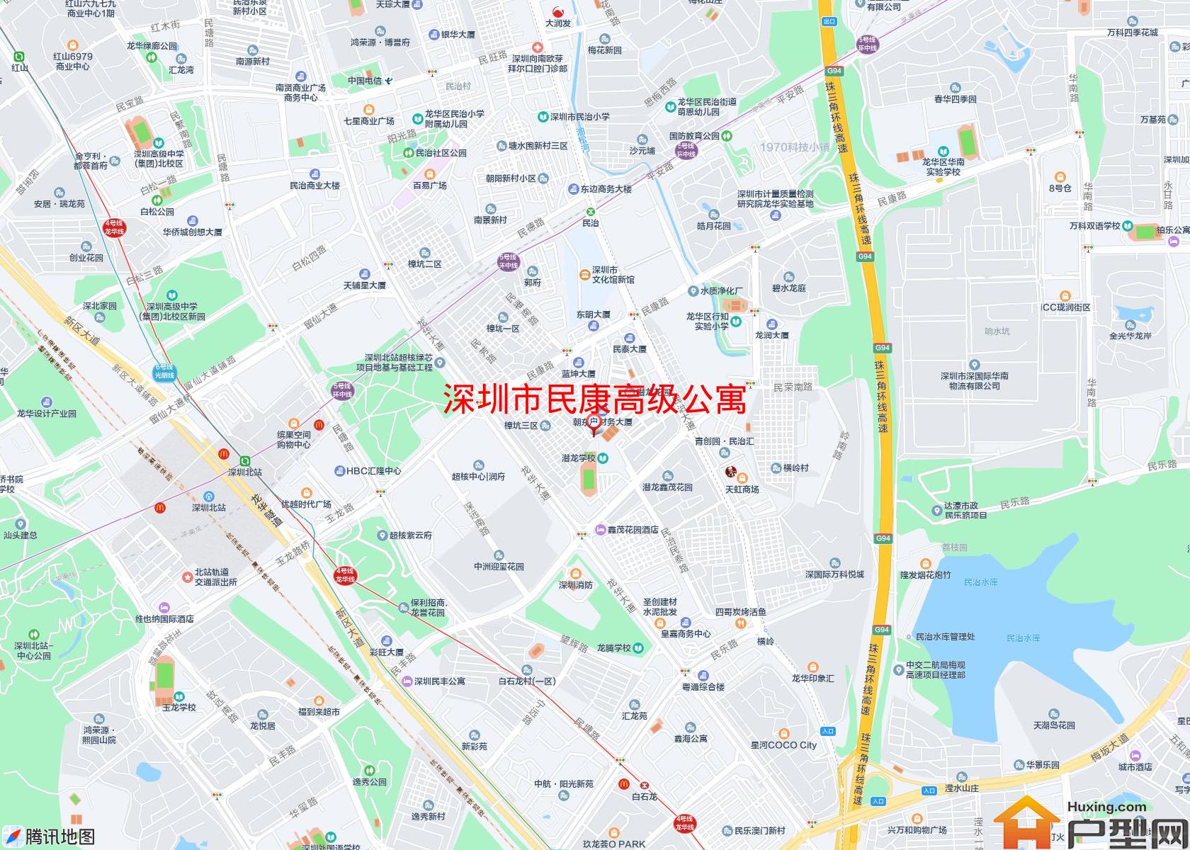 民康高级公寓小区 - 户型网