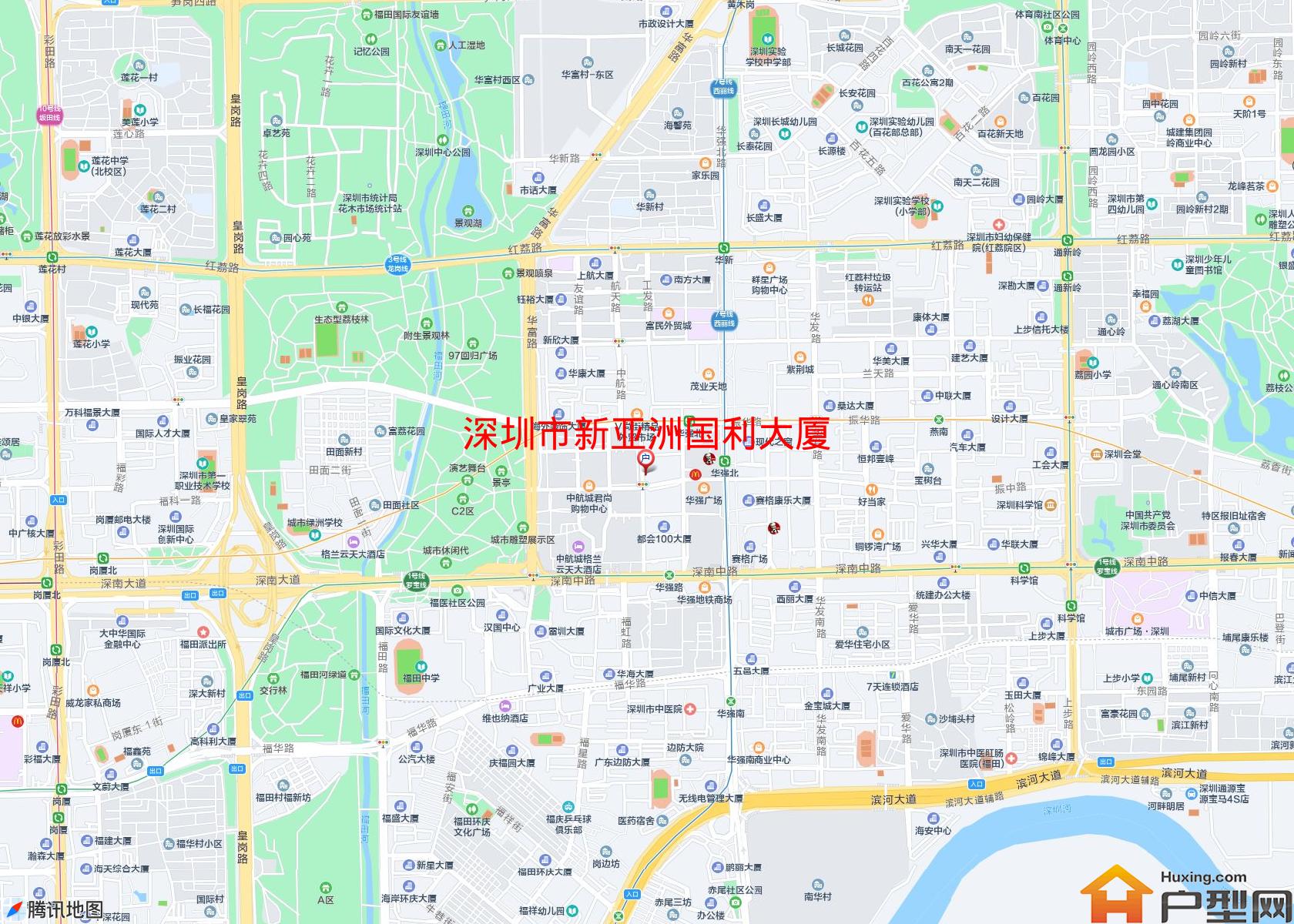 新亚洲国利大厦小区 - 户型网