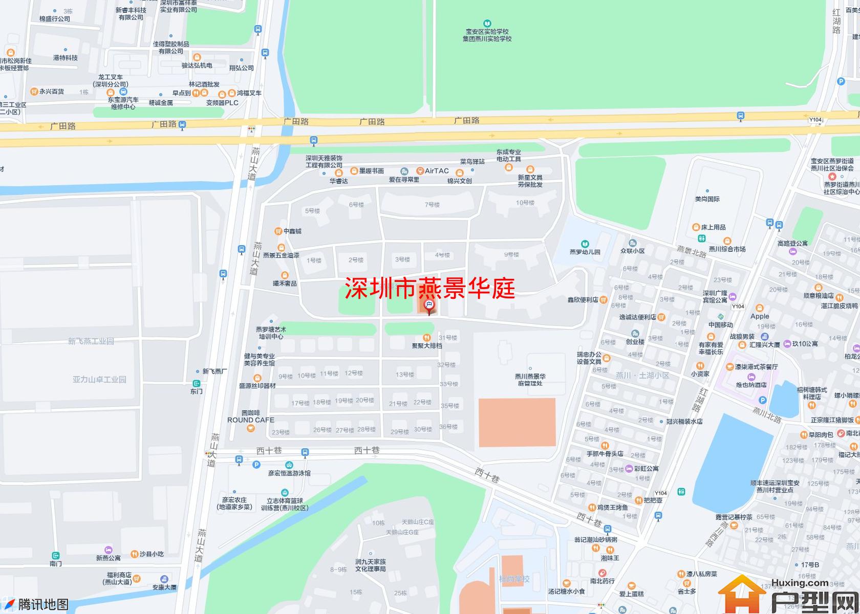 燕景华庭小区 - 户型网