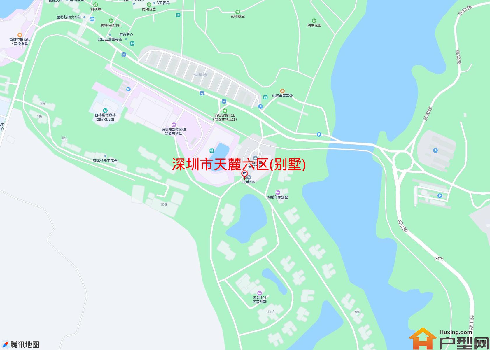 天麓六区(别墅)小区 - 户型网