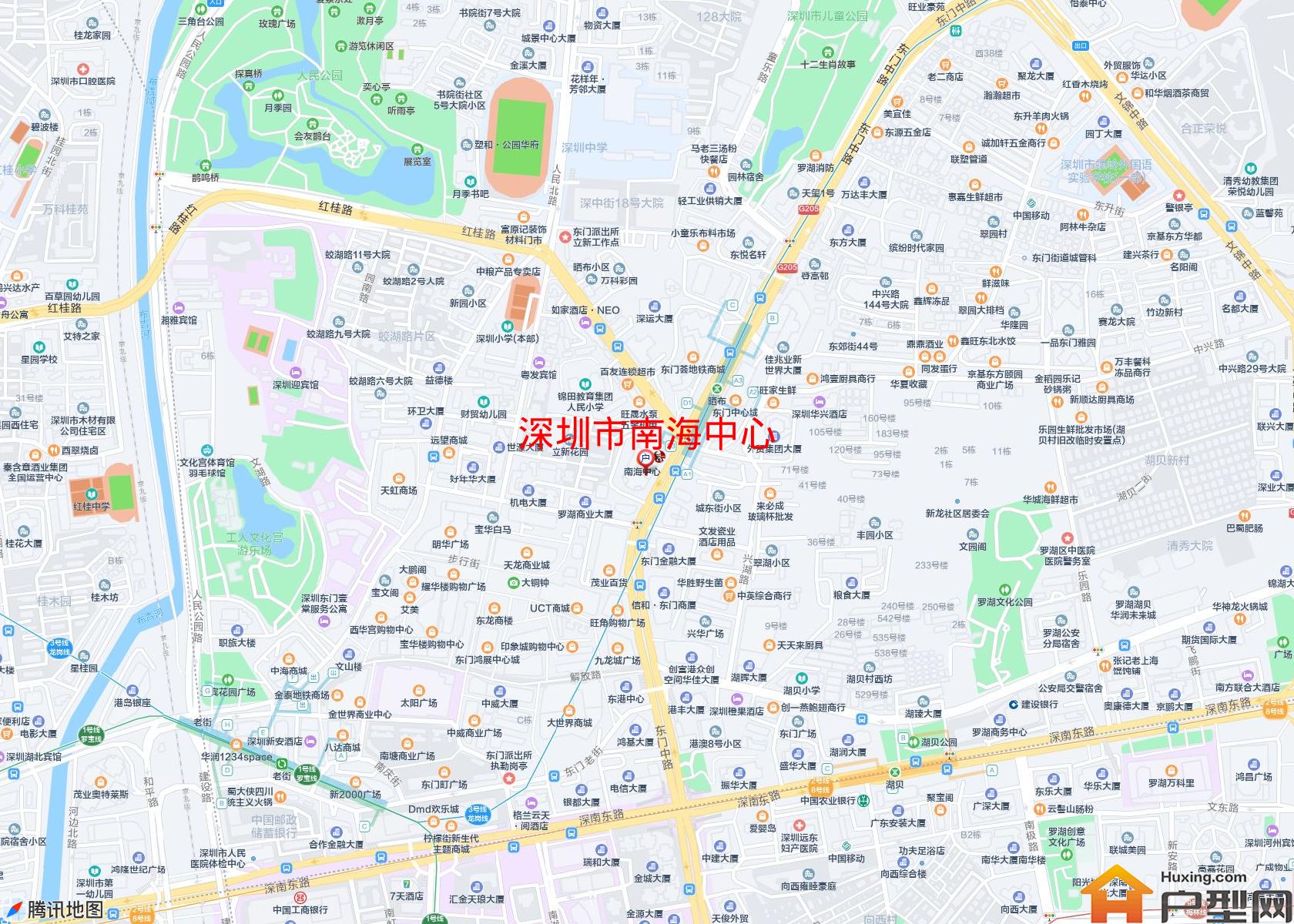 南海中心小区 - 户型网