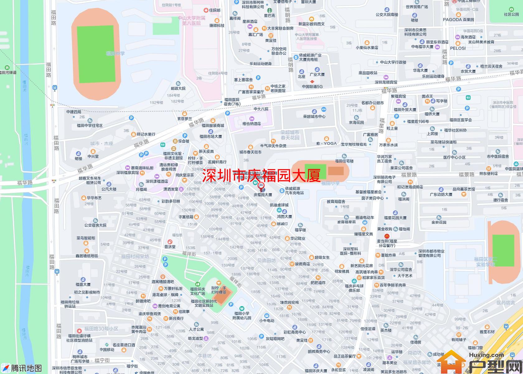庆福园大厦小区 - 户型网