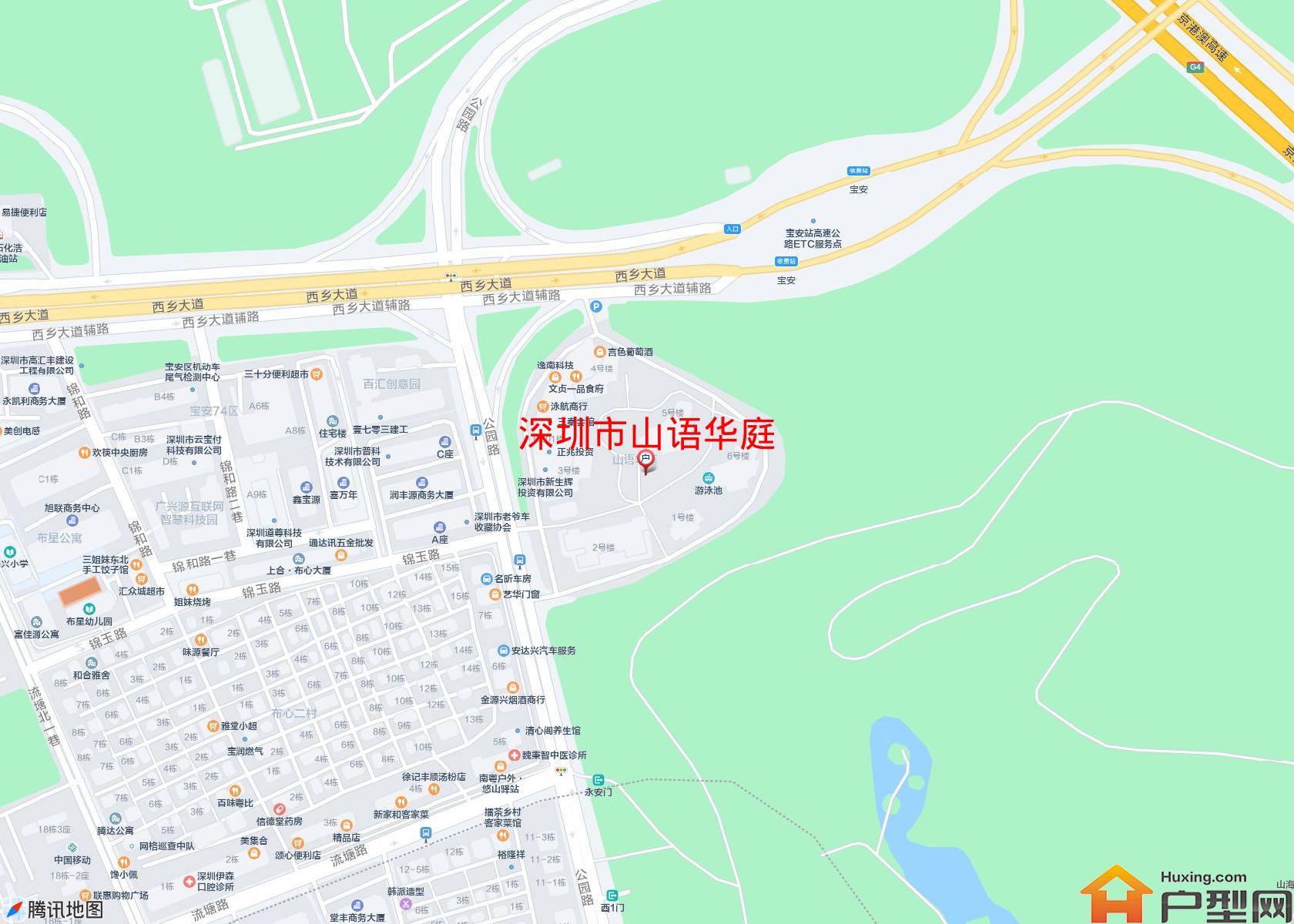 山语华庭小区 - 户型网