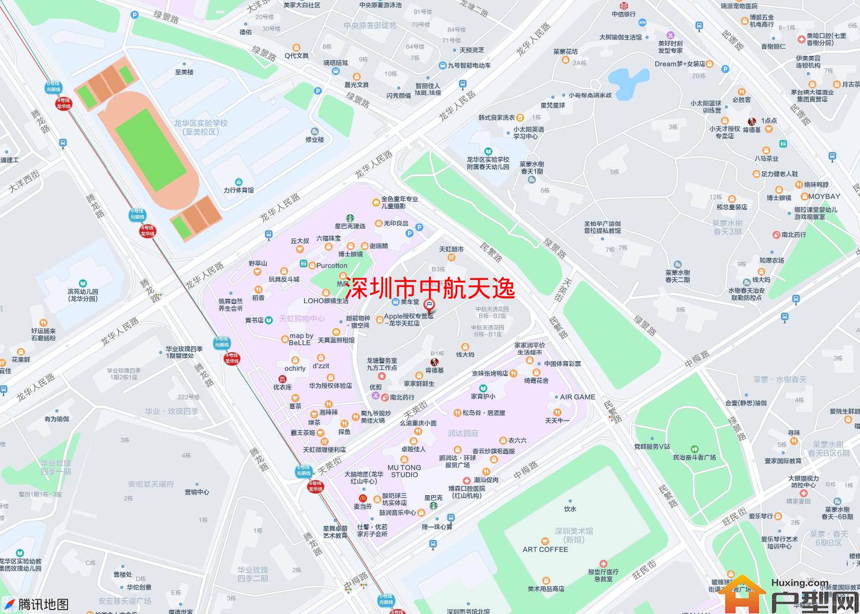 中航天逸小区 - 户型网 中航天逸小区 - 户型网