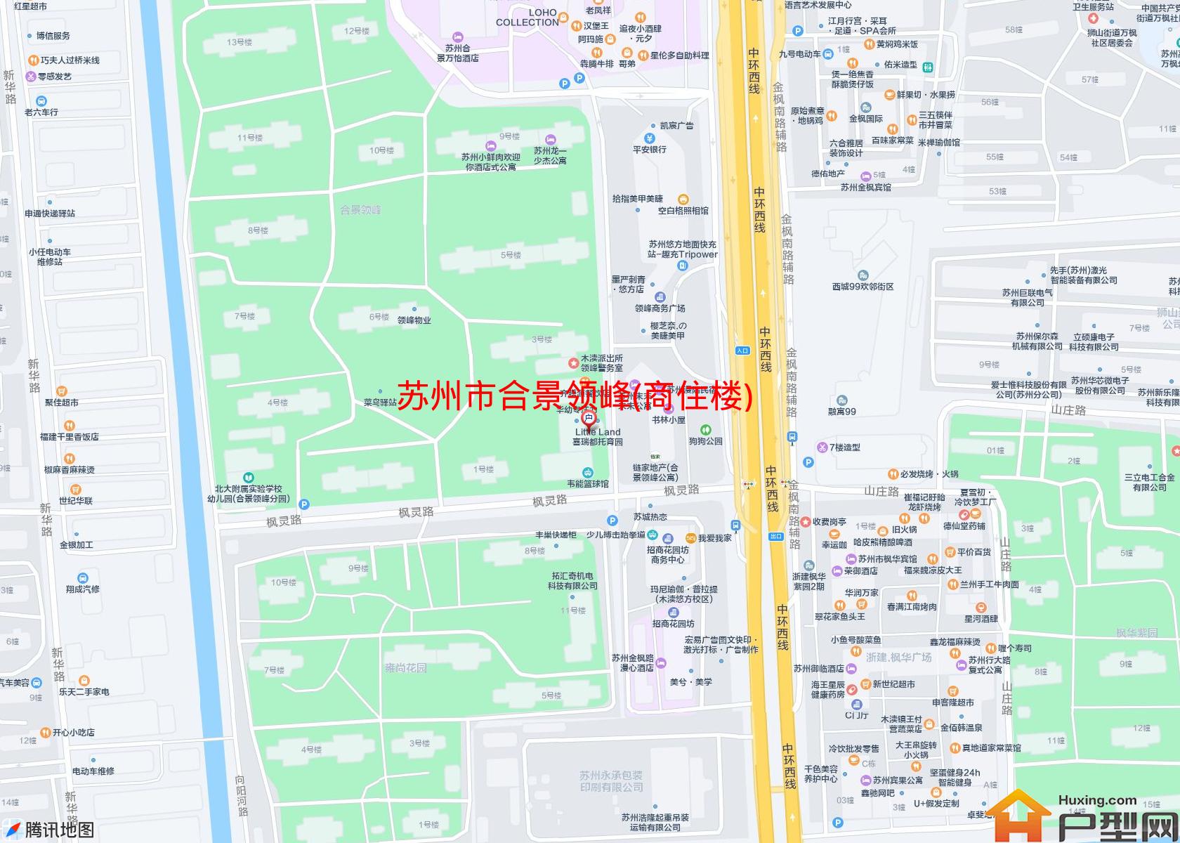 合景领峰(商住楼)小区 - 户型网