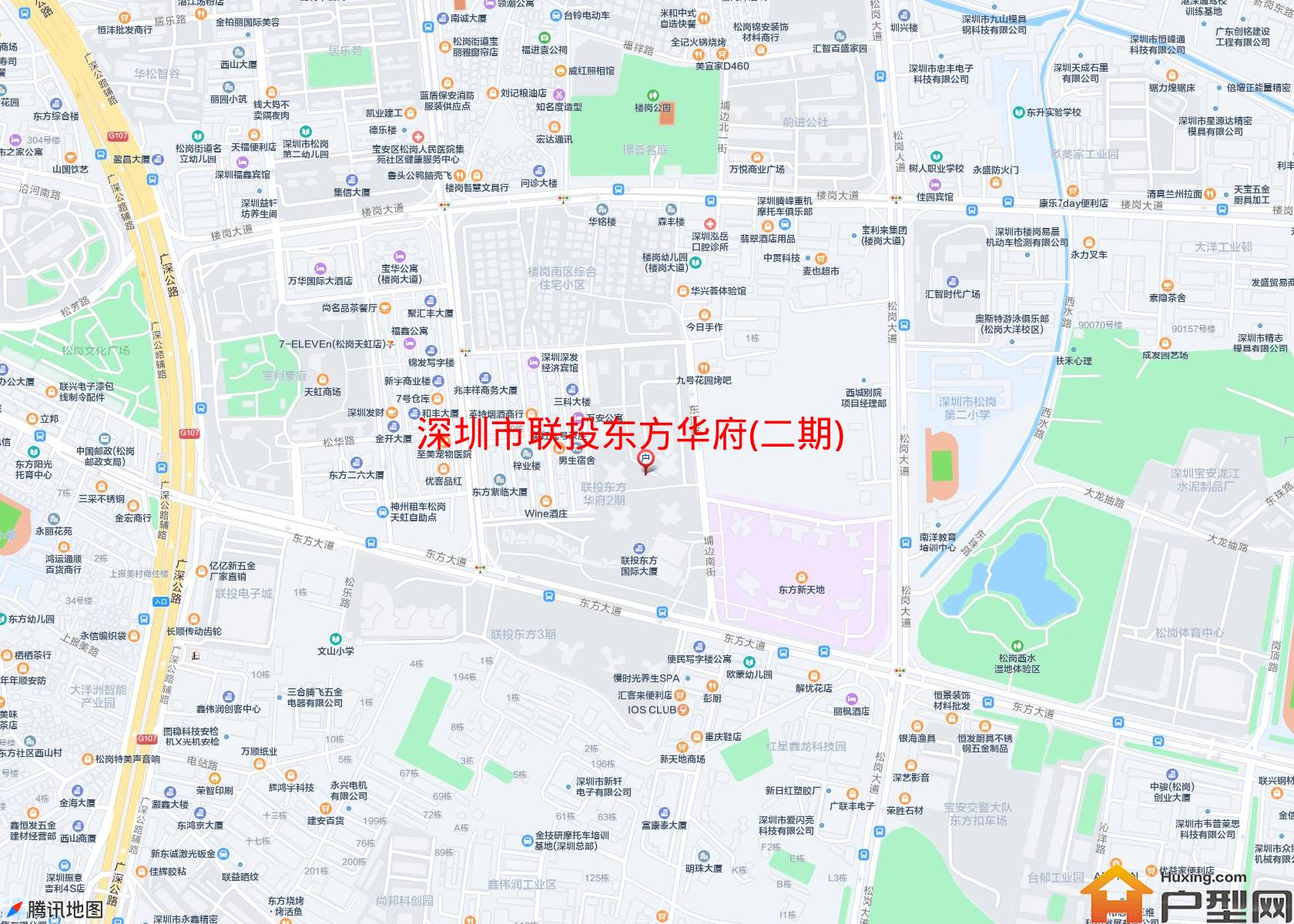 联投东方华府(二期)小区 - 户型网