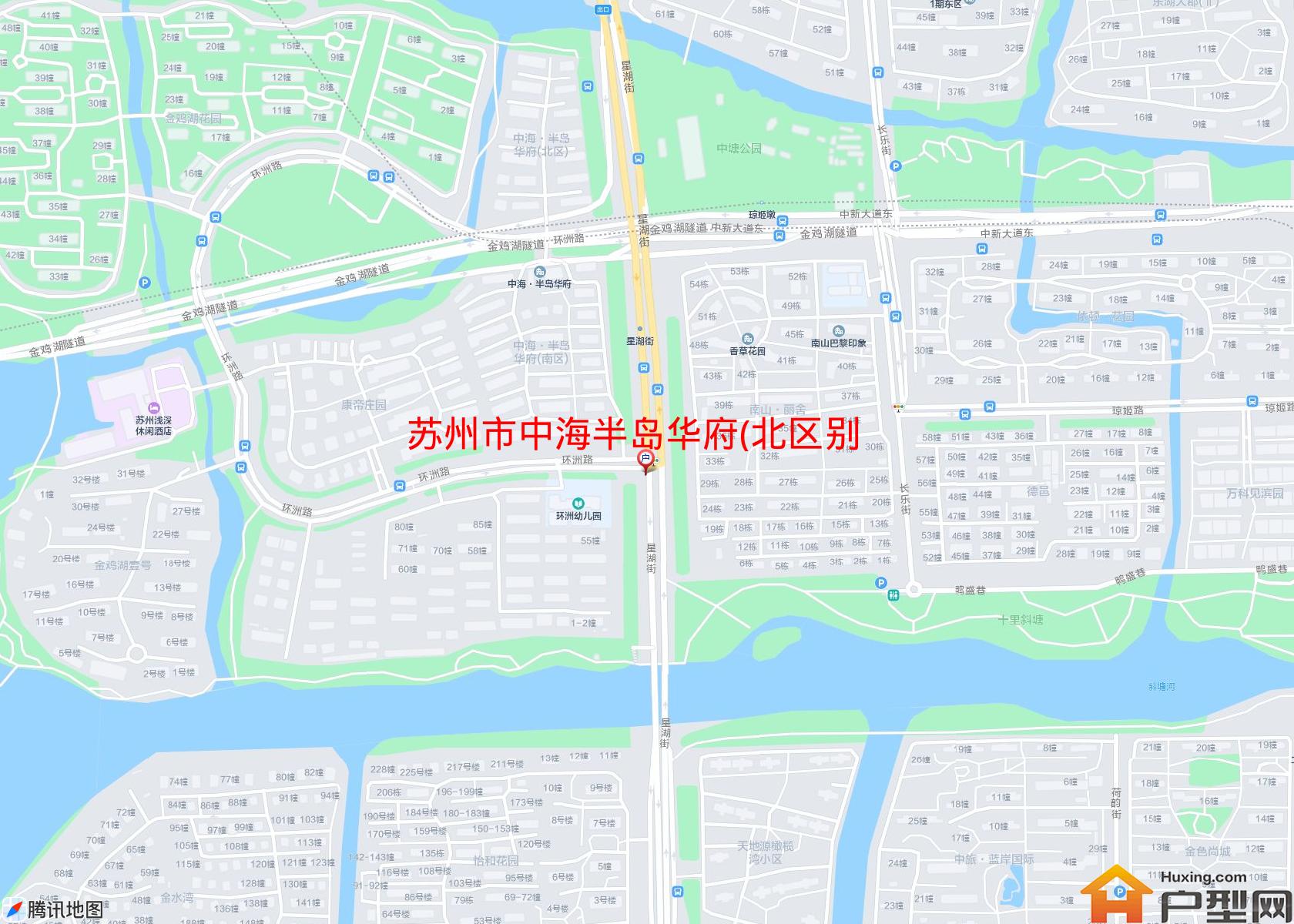 中海半岛华府(北区别墅)小区 - 户型网