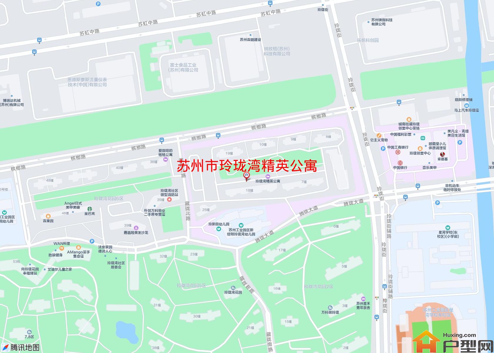 玲珑湾精英公寓小区 - 户型网