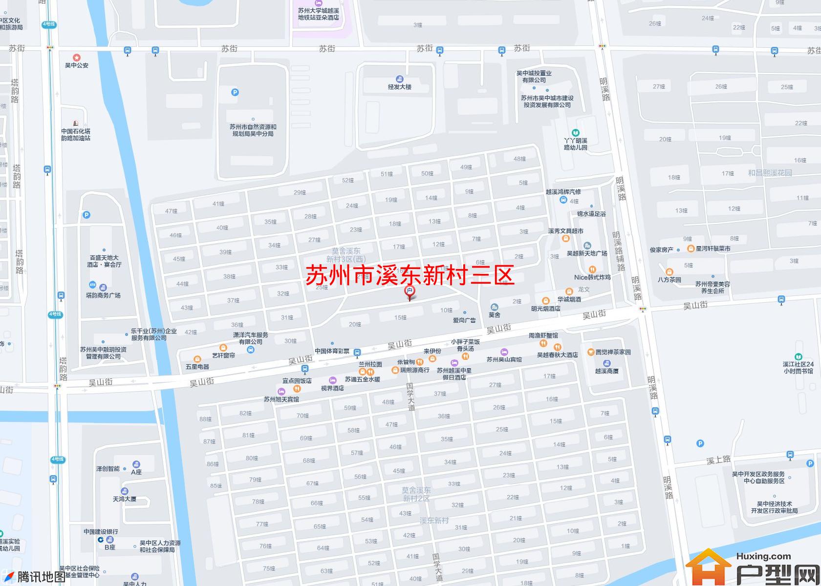 溪东新村三区小区 - 户型网