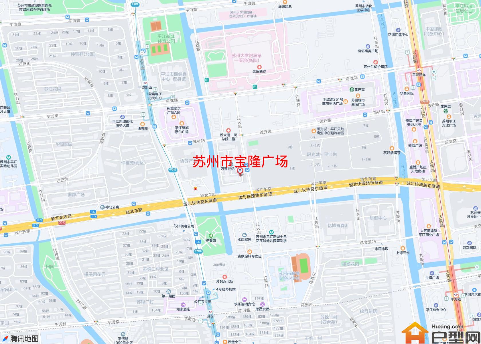 宝隆广场小区 - 户型网
