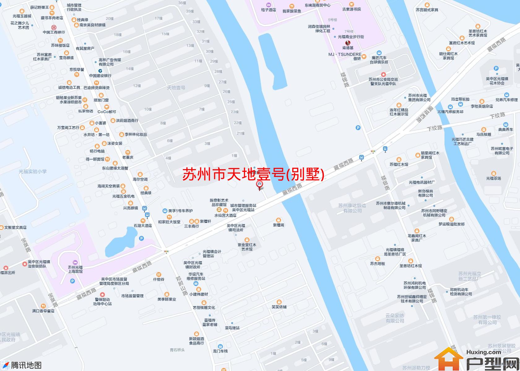 天地壹号(别墅)小区 - 户型网