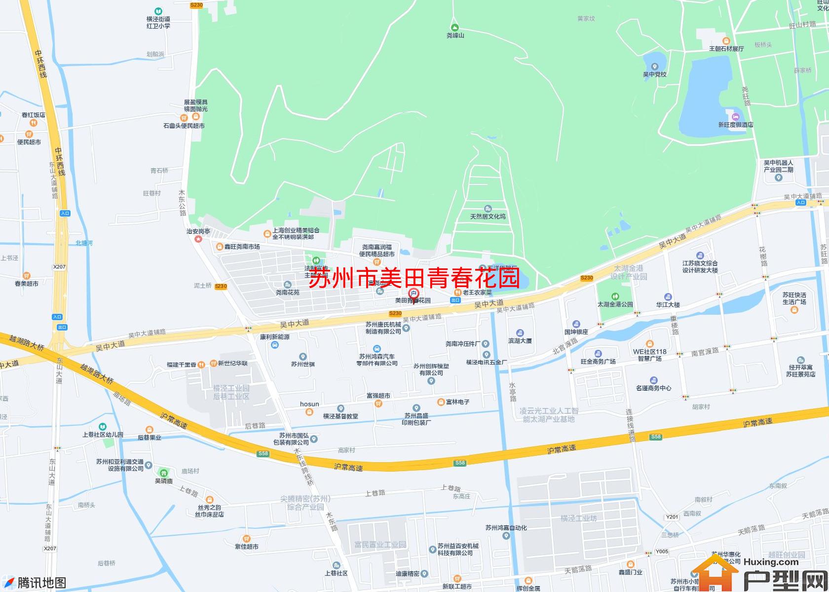 美田青春花园小区 - 户型网