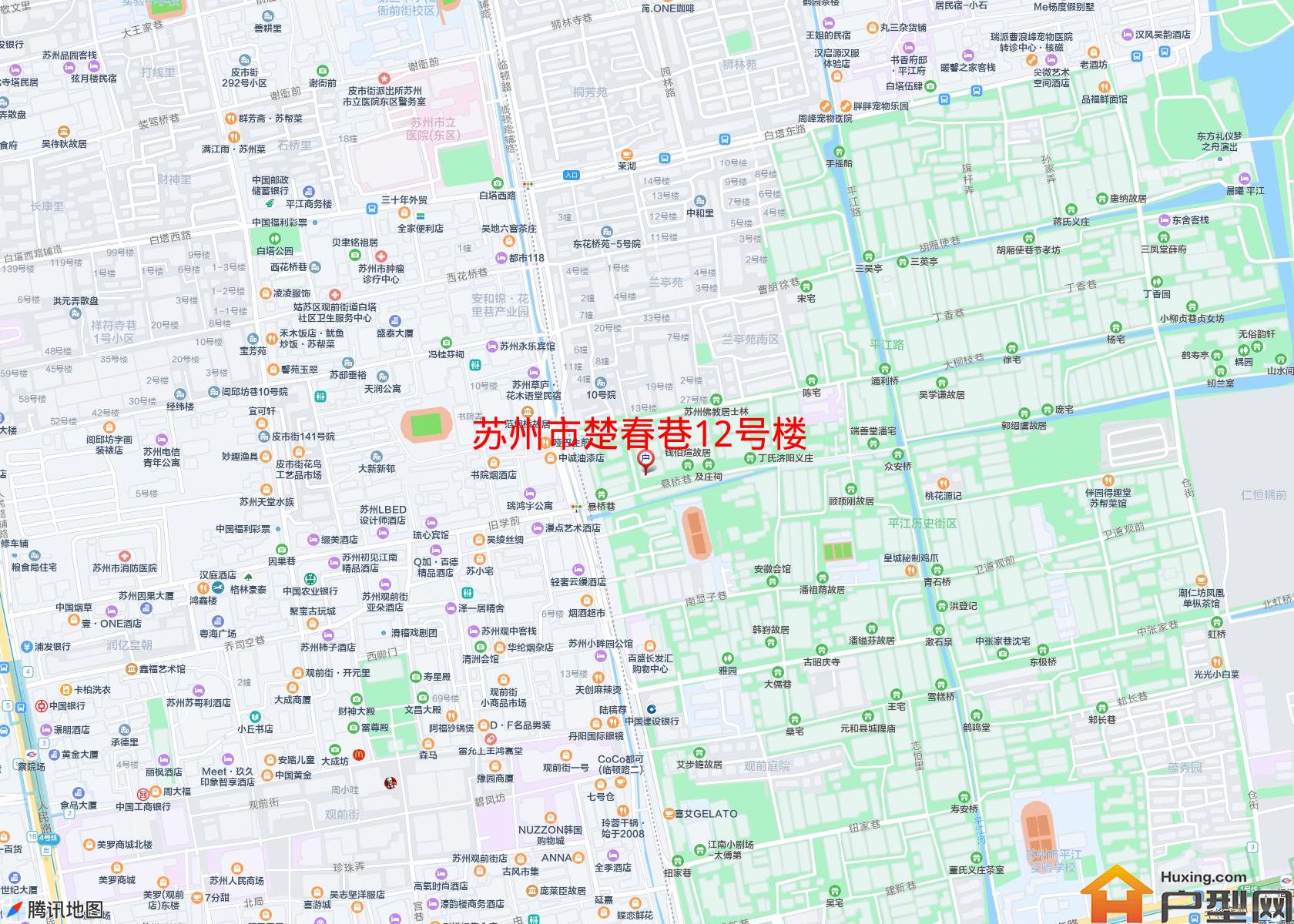 楚春巷12号楼小区 - 户型网