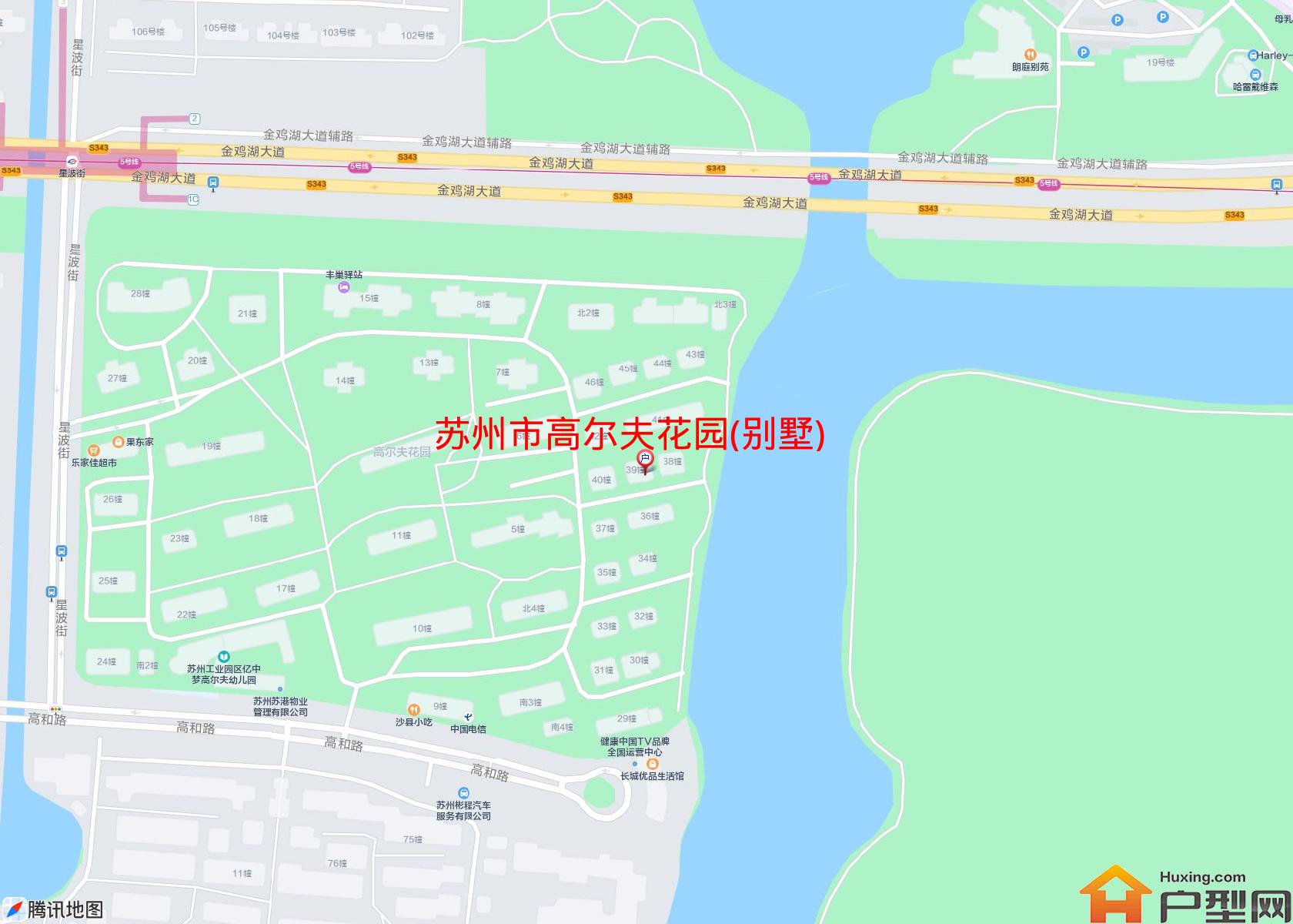 高尔夫花园(别墅)小区 - 户型网