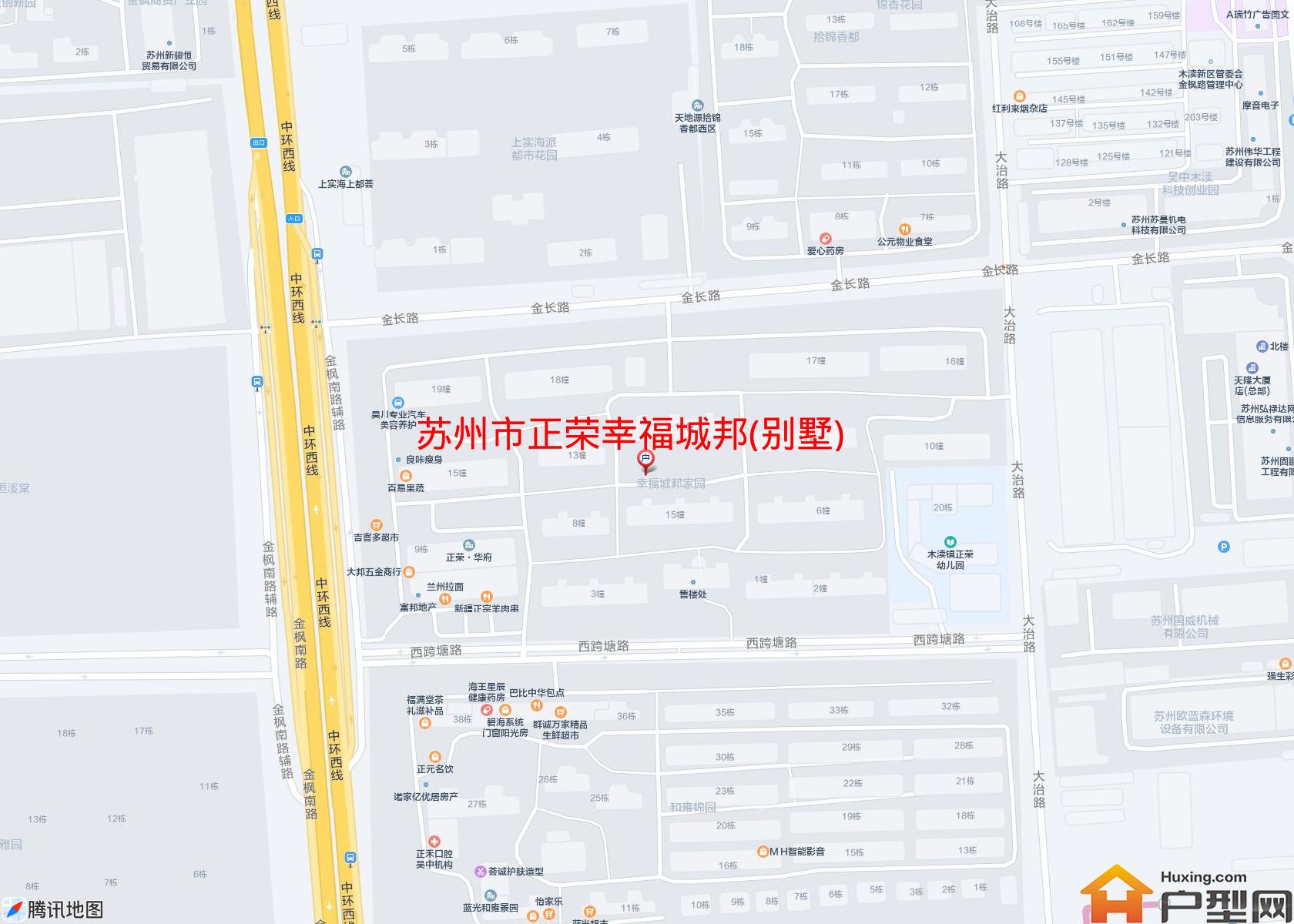 正荣幸福城邦(别墅)小区 - 户型网