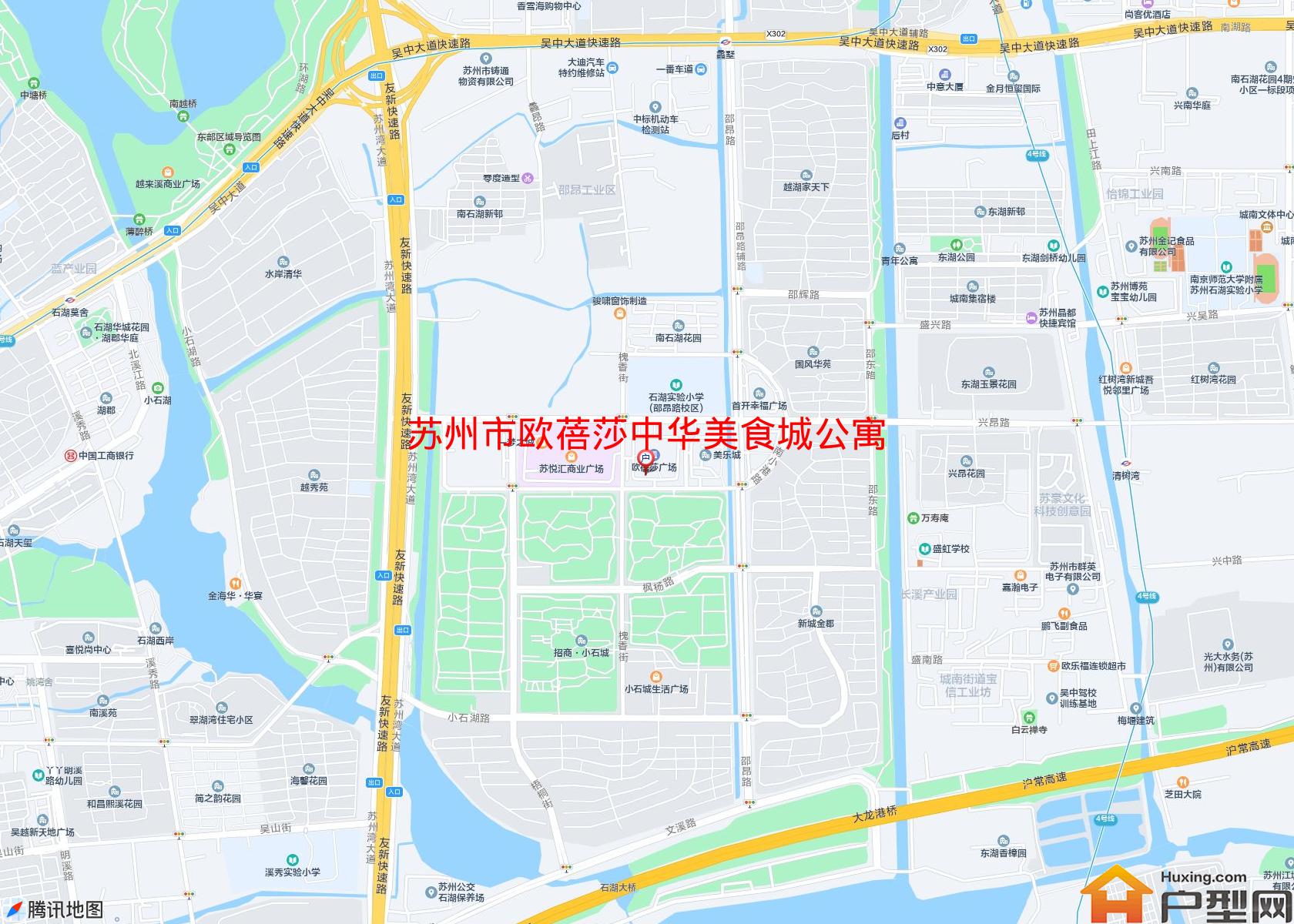 欧蓓莎中华美食城公寓小区 - 户型网