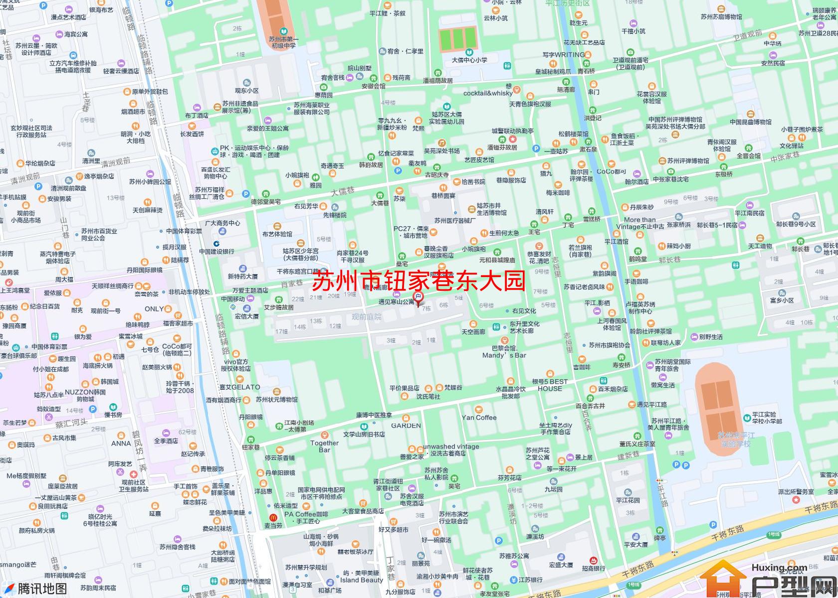 钮家巷东大园小区 - 户型网