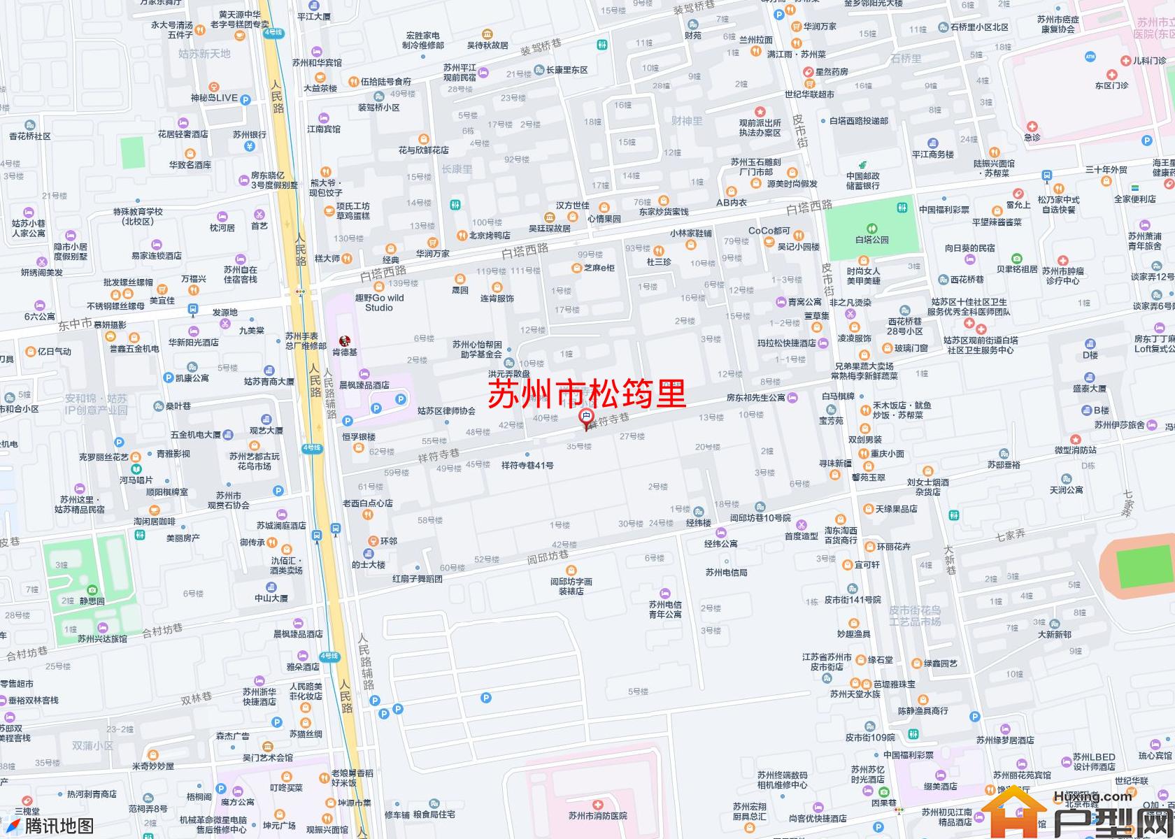 松筠里小区 - 户型网