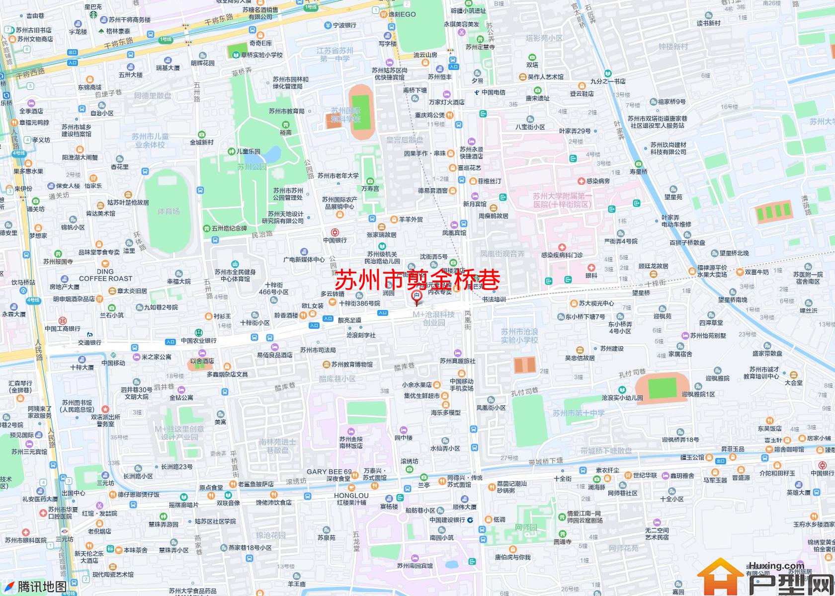 剪金桥巷小区 - 户型网