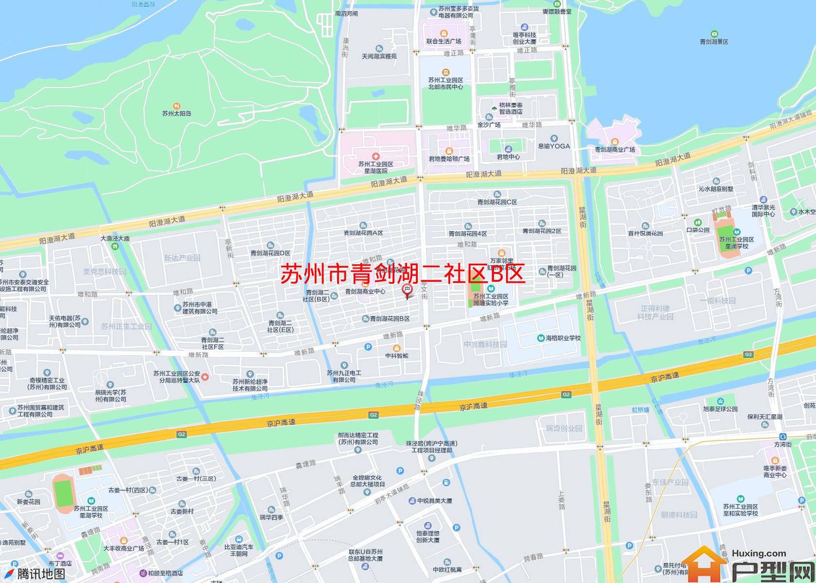 青剑湖二社区B区小区 - 户型网