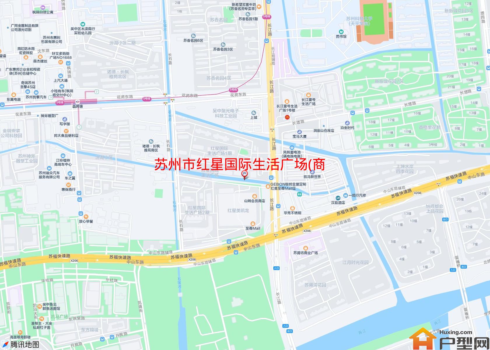 红星国际生活广场(商住楼)小区 - 户型网