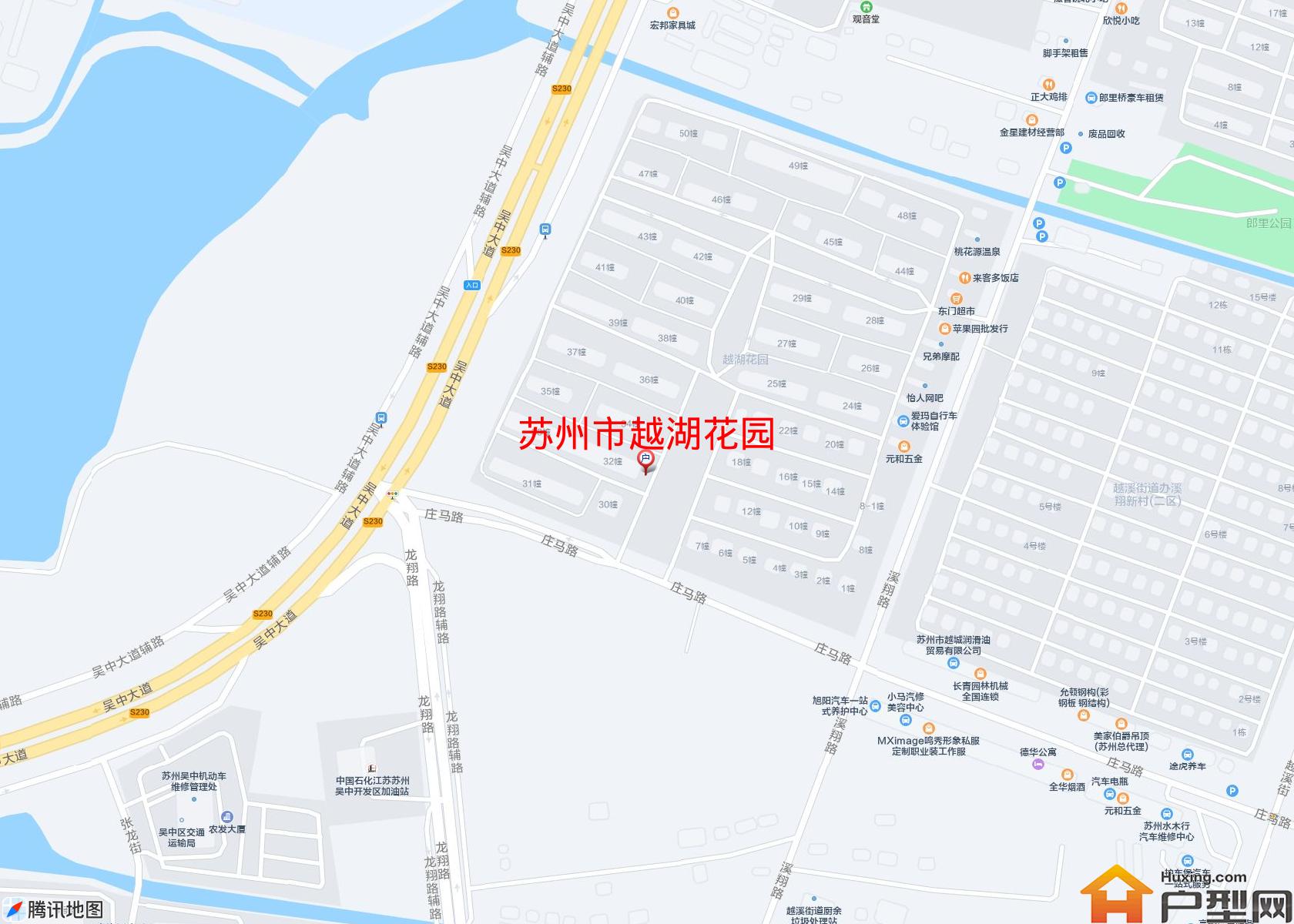 越湖花园小区 - 户型网