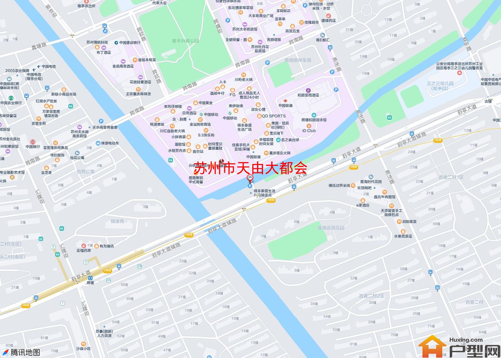 天由大都会小区 - 户型网