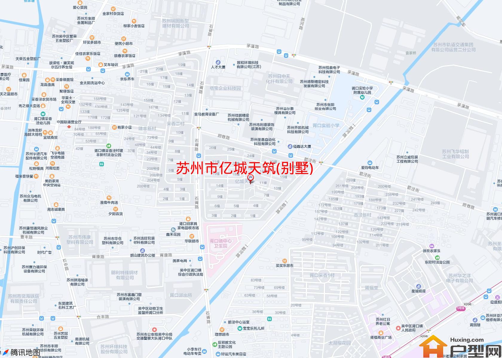 亿城天筑(别墅)小区 - 户型网